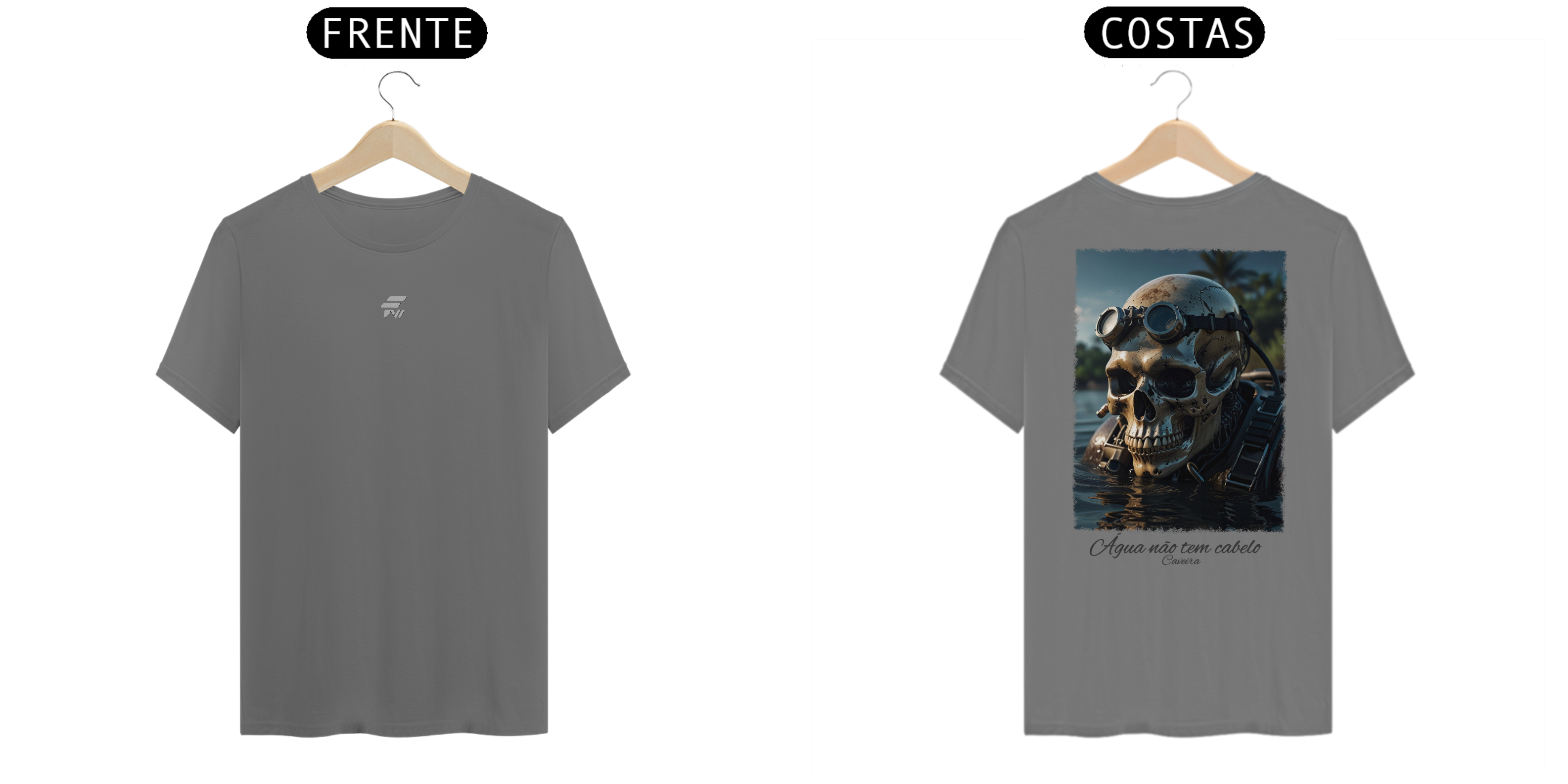 Camisa Estonada Água não tem cabelo 03