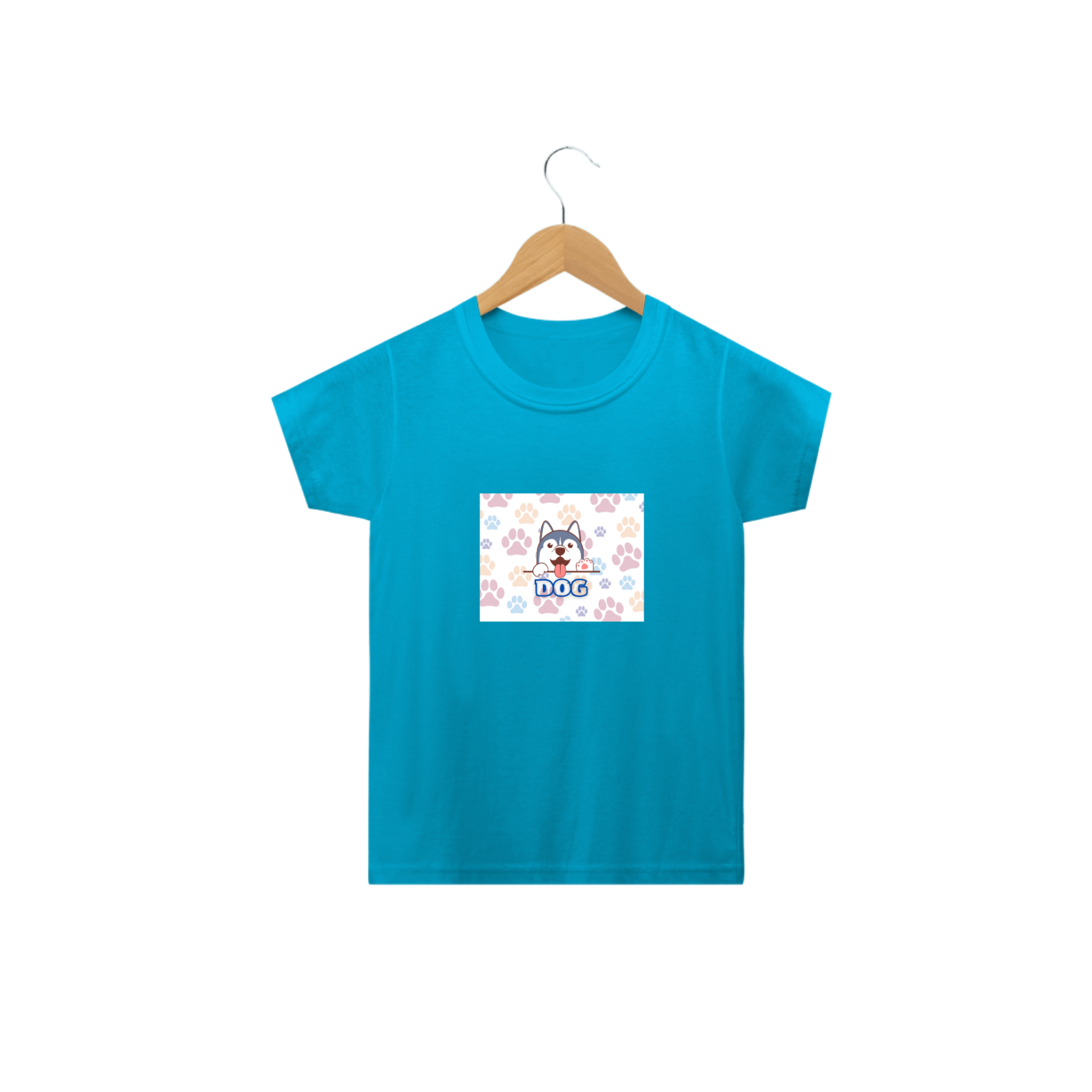 camiseta infantil doguinho
