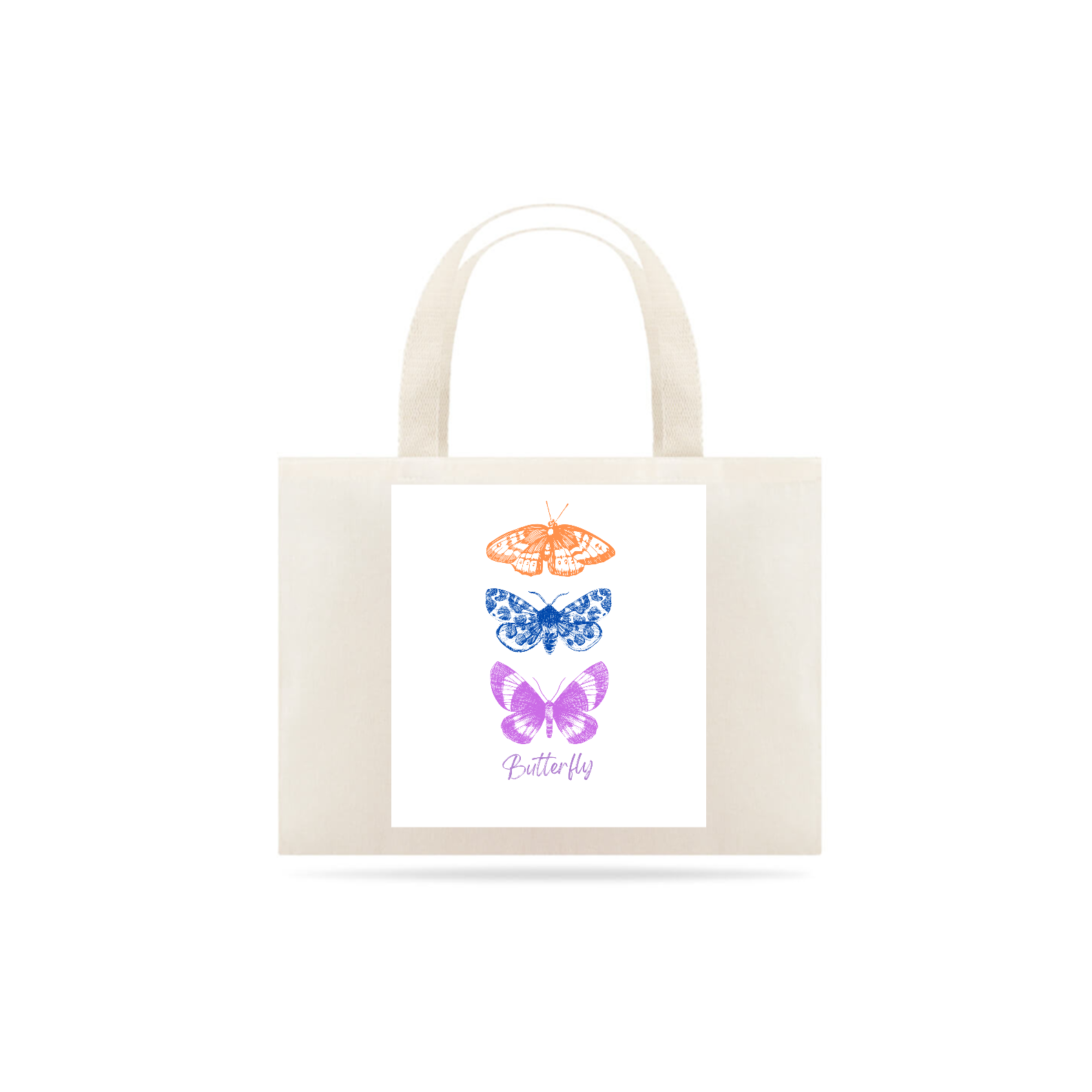 Eco bag butterfly