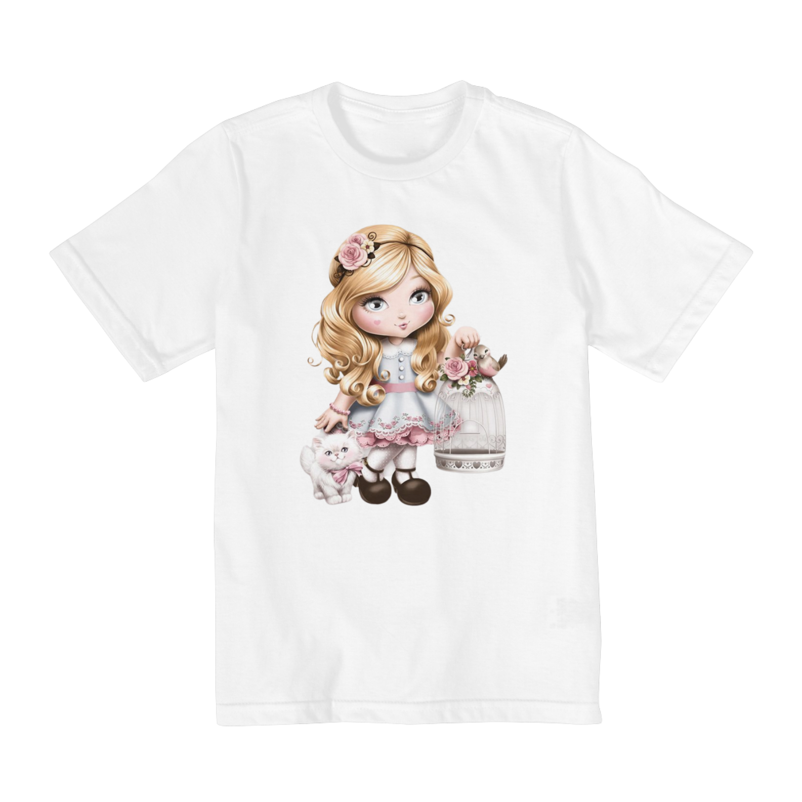 T-shirt infantil Jolie