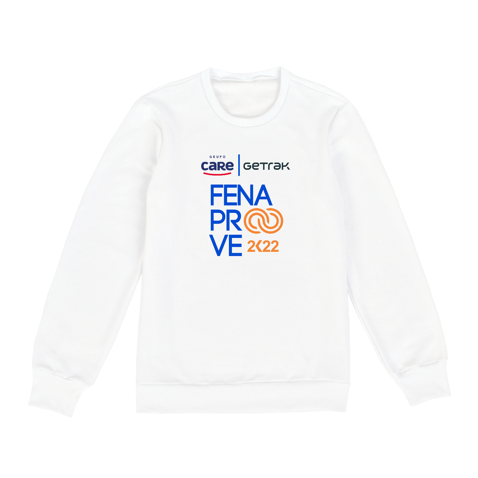 Moleton Fechado Branco