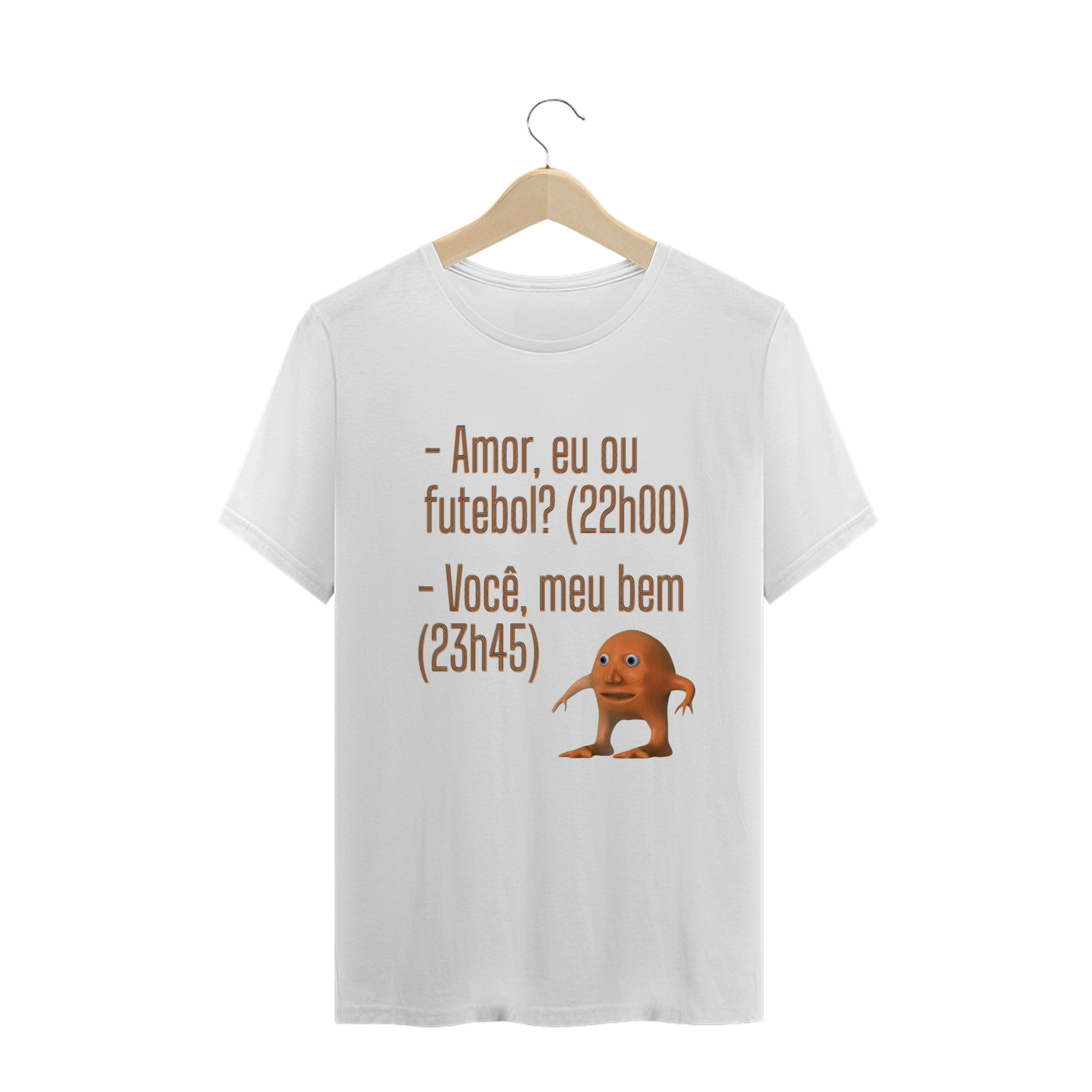 T-shirt Masculina Branca e Colorida 