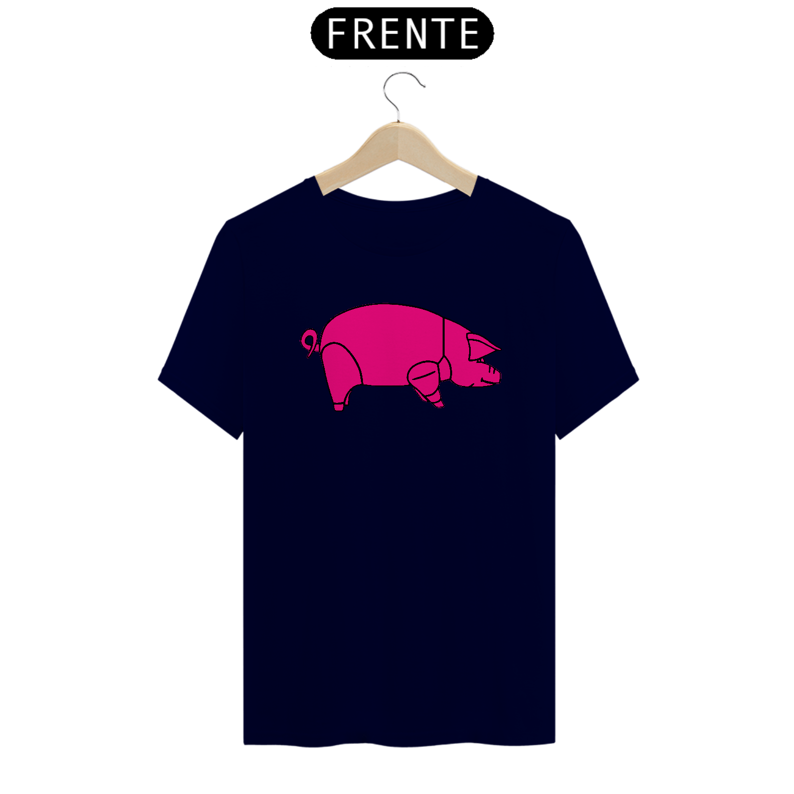 Camiseta Pink Floyd David Gilmour Porco Rosa Quality
