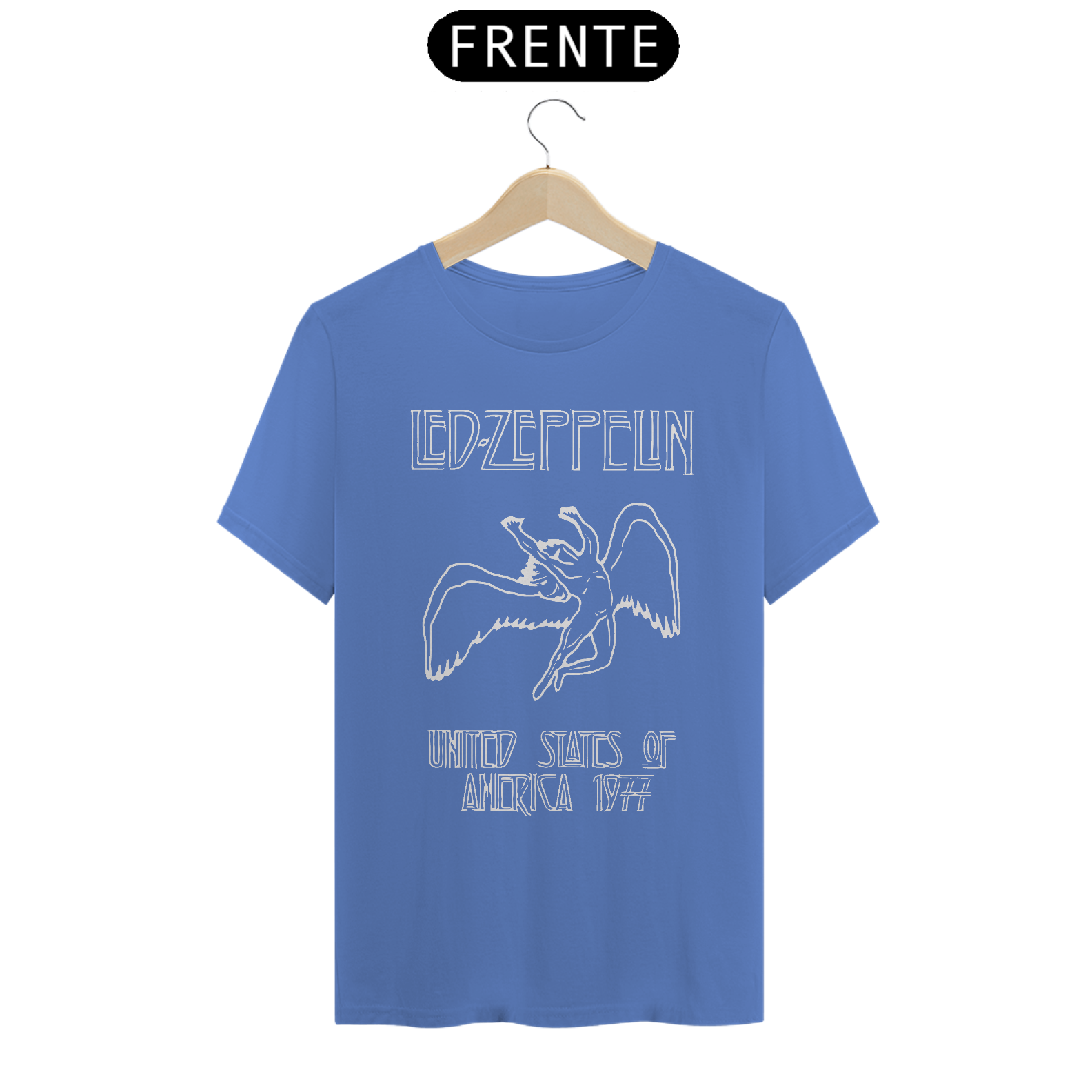 Camiseta Led Zeppelin 1977 Estonada