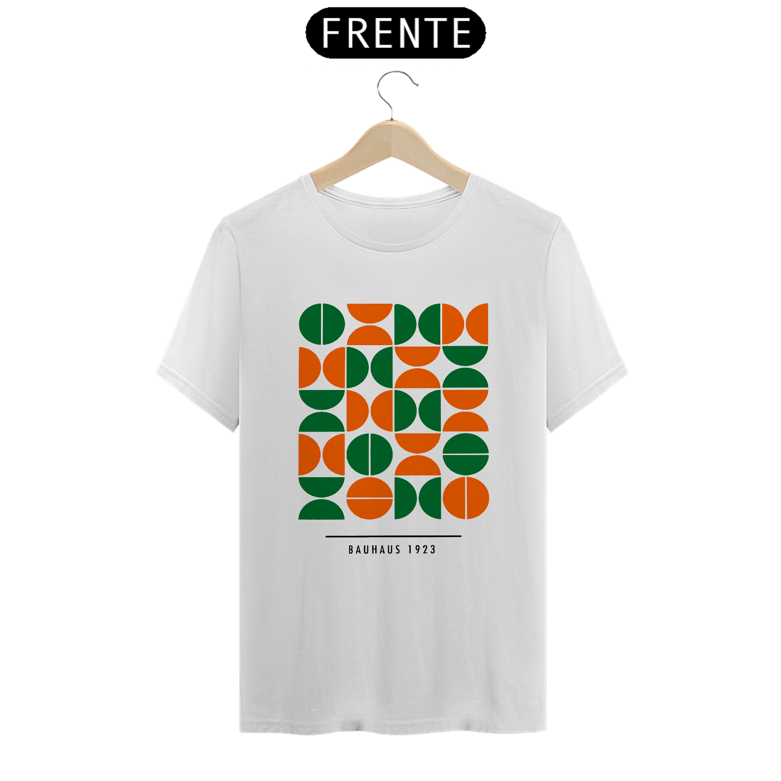 Camiseta Bauhaus 1923 Algodão Prime