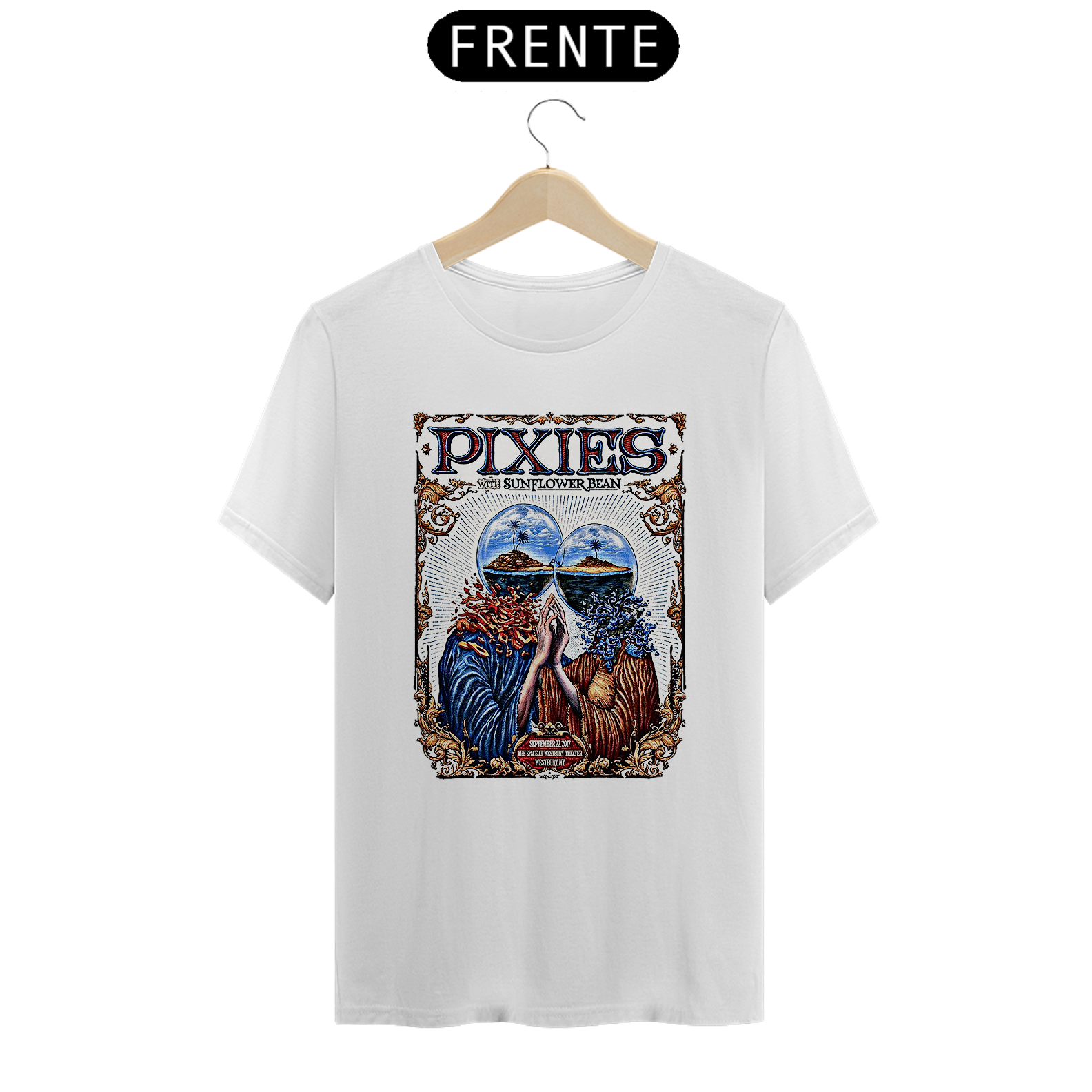 Camiseta Pixies Algodão Prime