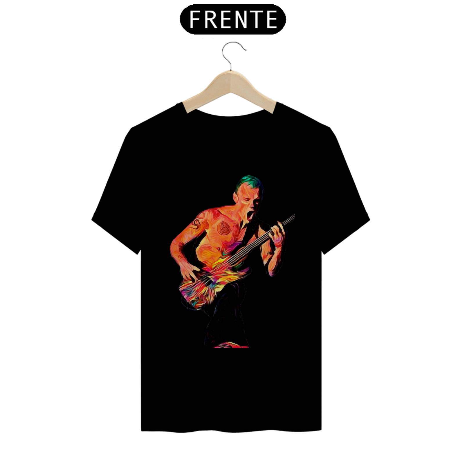 Camiseta Red Hot Flea 100% algodão quality 