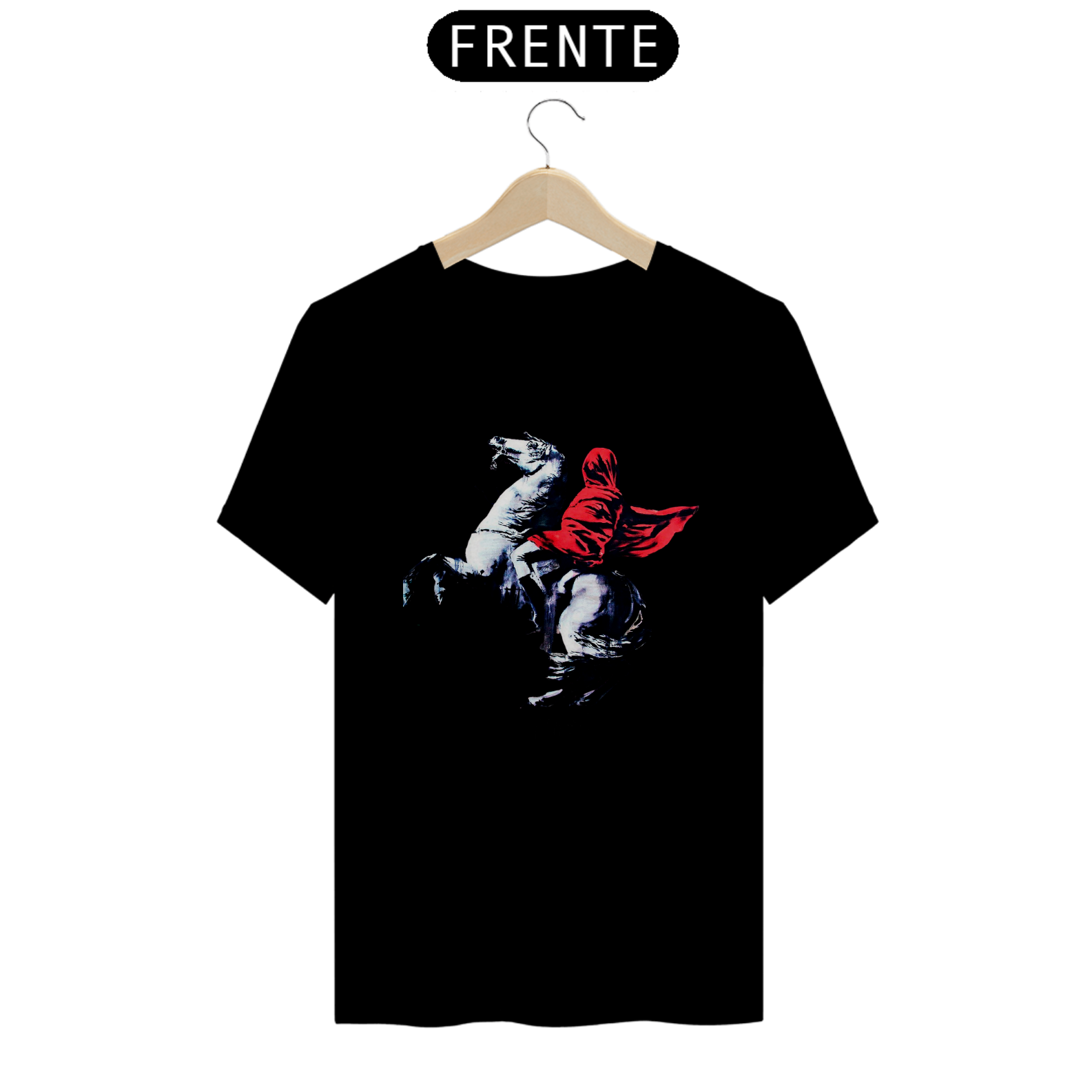 Camiseta Banksy Napoleão 100% algodão quality