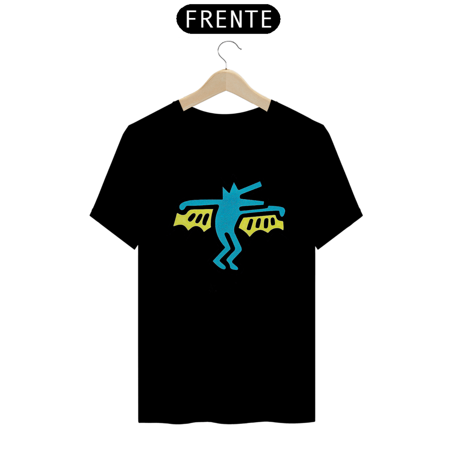 Camiseta Keith Haring Bat 100% algodão quality