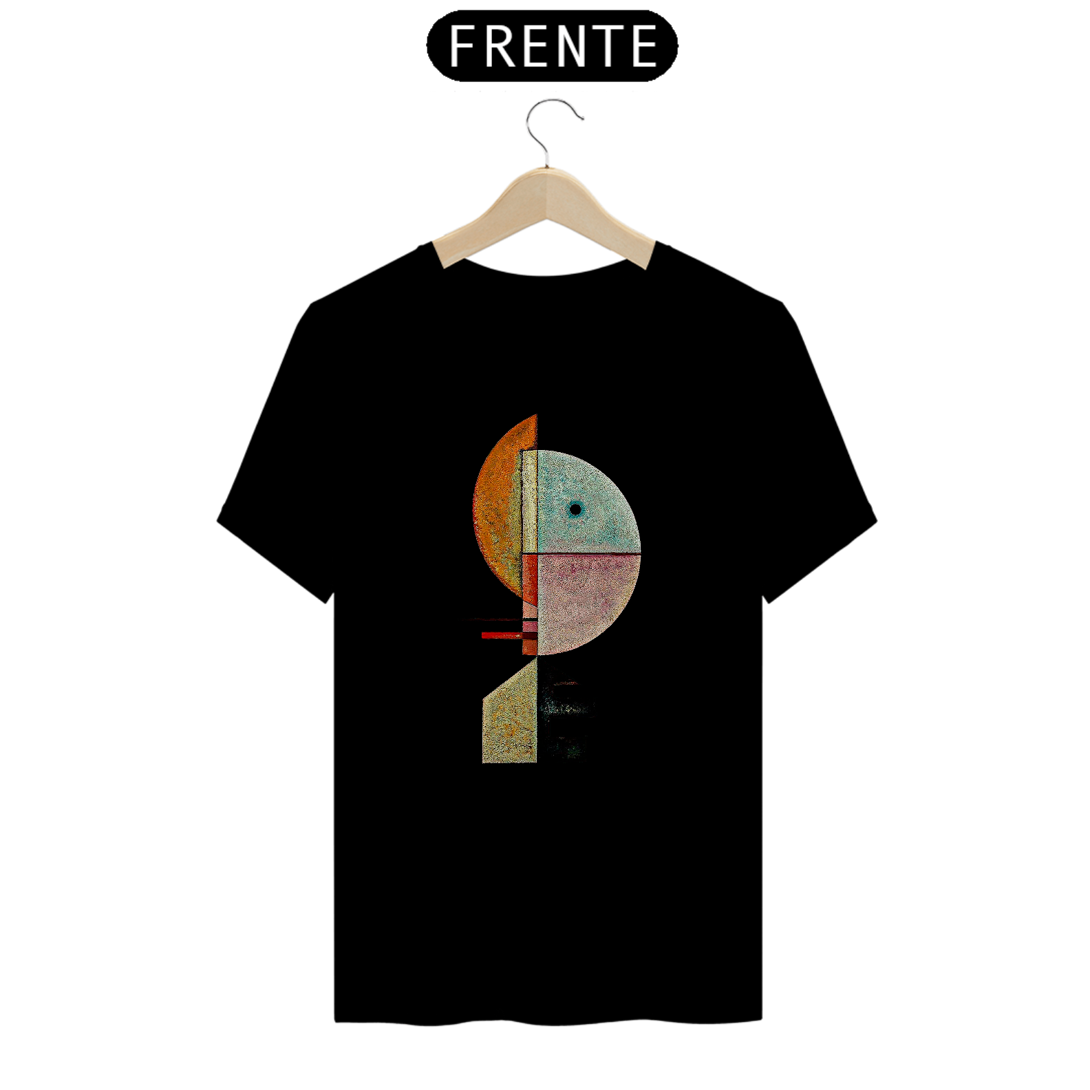 Camiseta Wassily Kandinsky Elev. Algodão Prime 