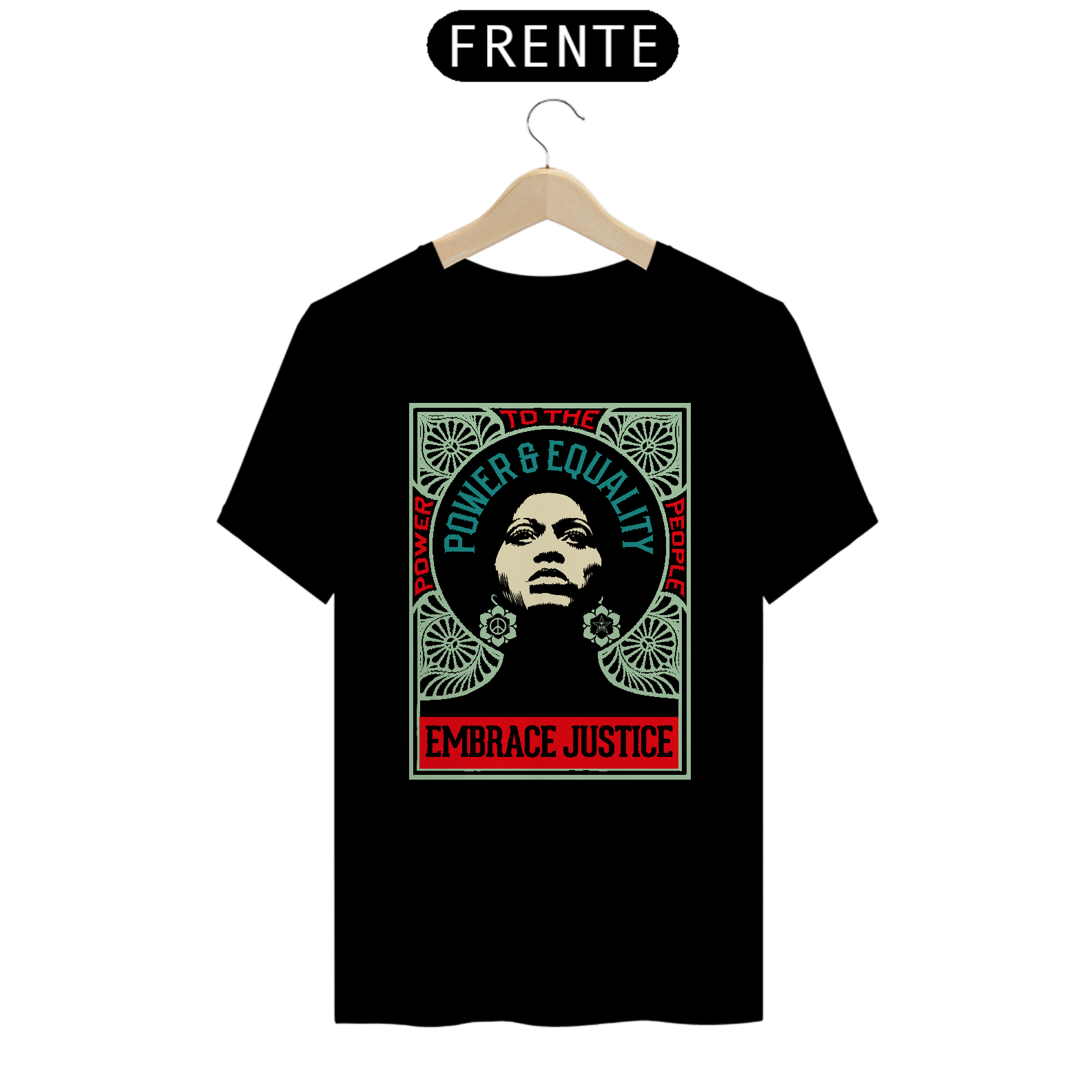 Camiseta Obey Equality Algodão Prime