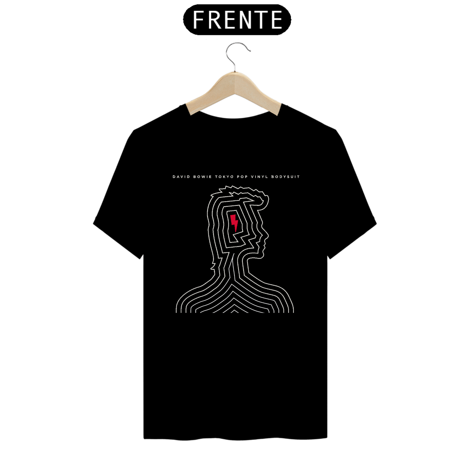 Camiseta David Bowie Tokyo Pop Algodão Prime 