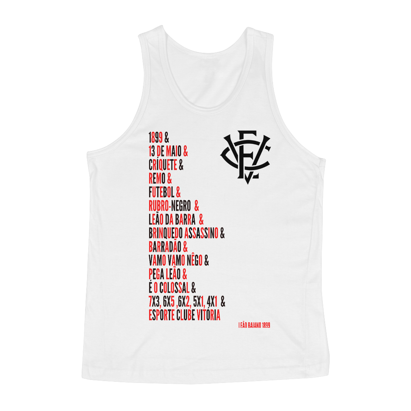 Nome do produto: REGATA BRANCA MASCULINA 1899