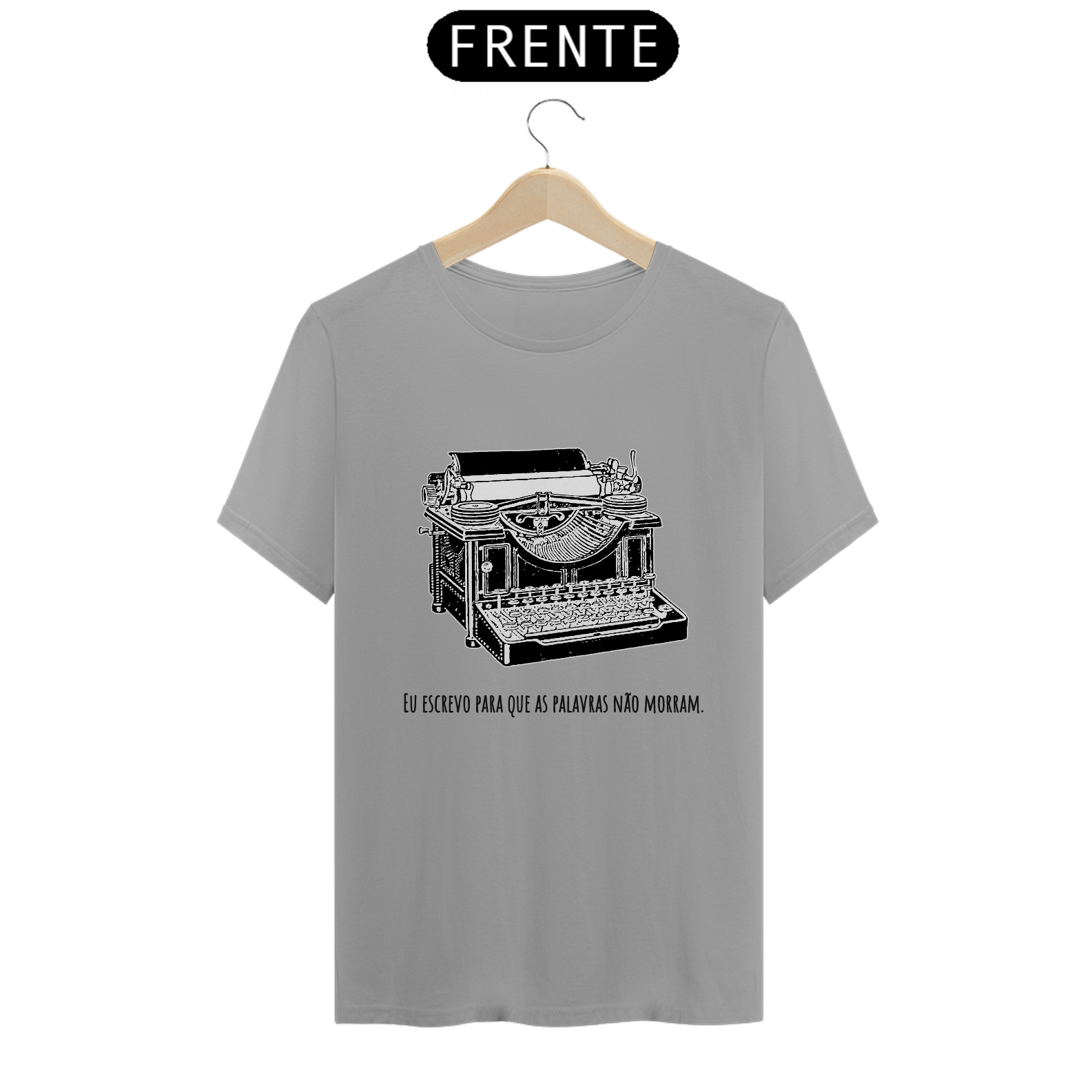 T Shirt Unissex Amo escrever