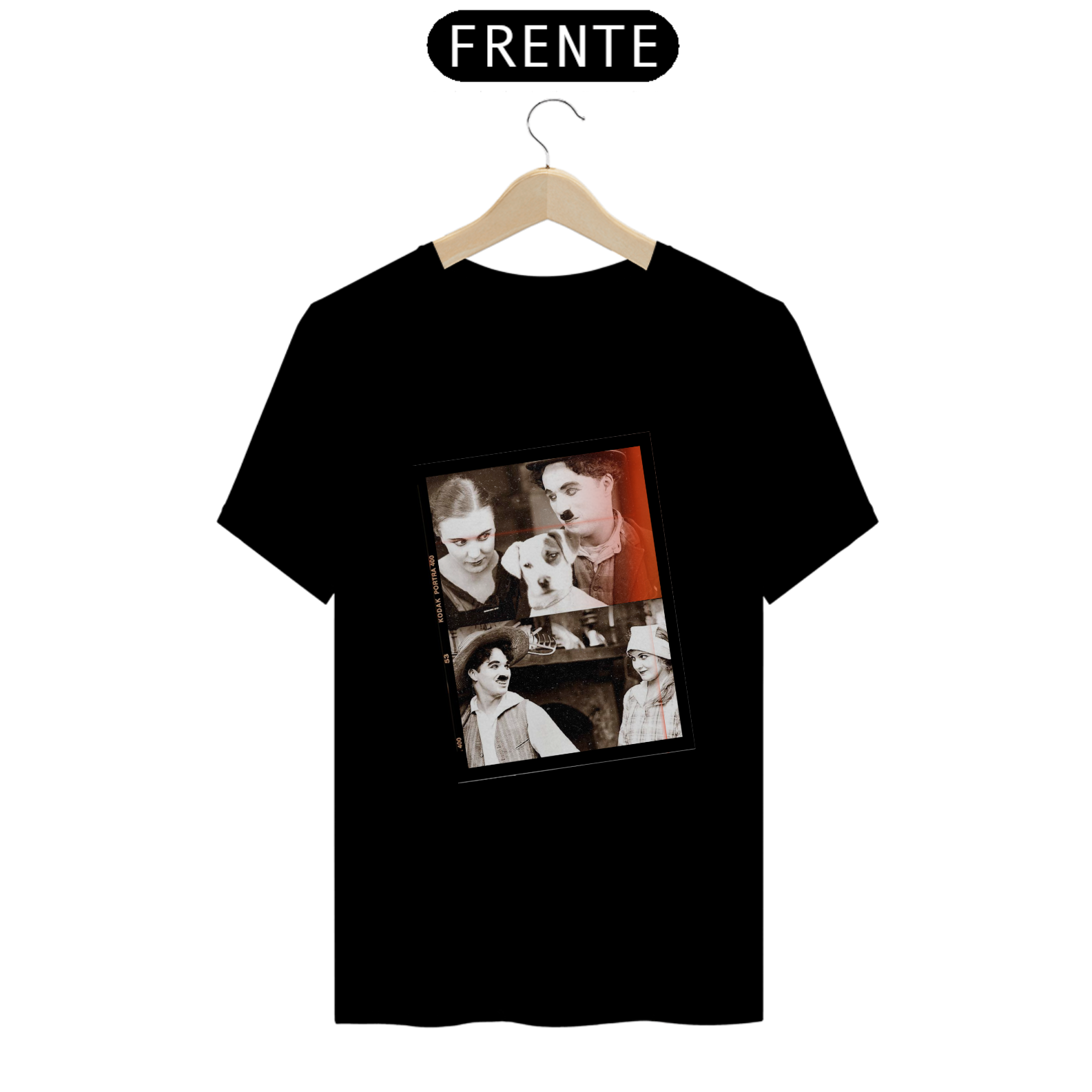  T Shirt Unissex Chaplin