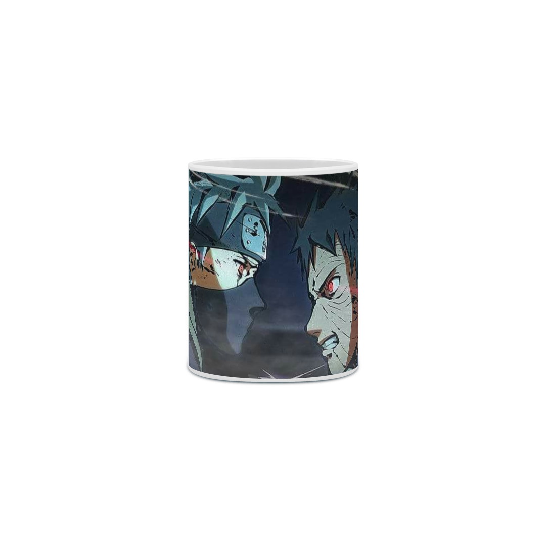 Caneca Kakashi vs Obito