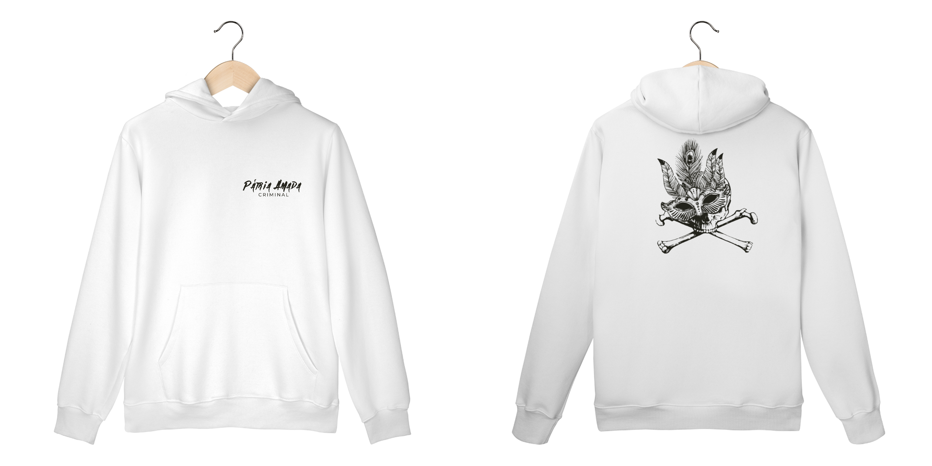 Moletom Canguru Logo Clássico