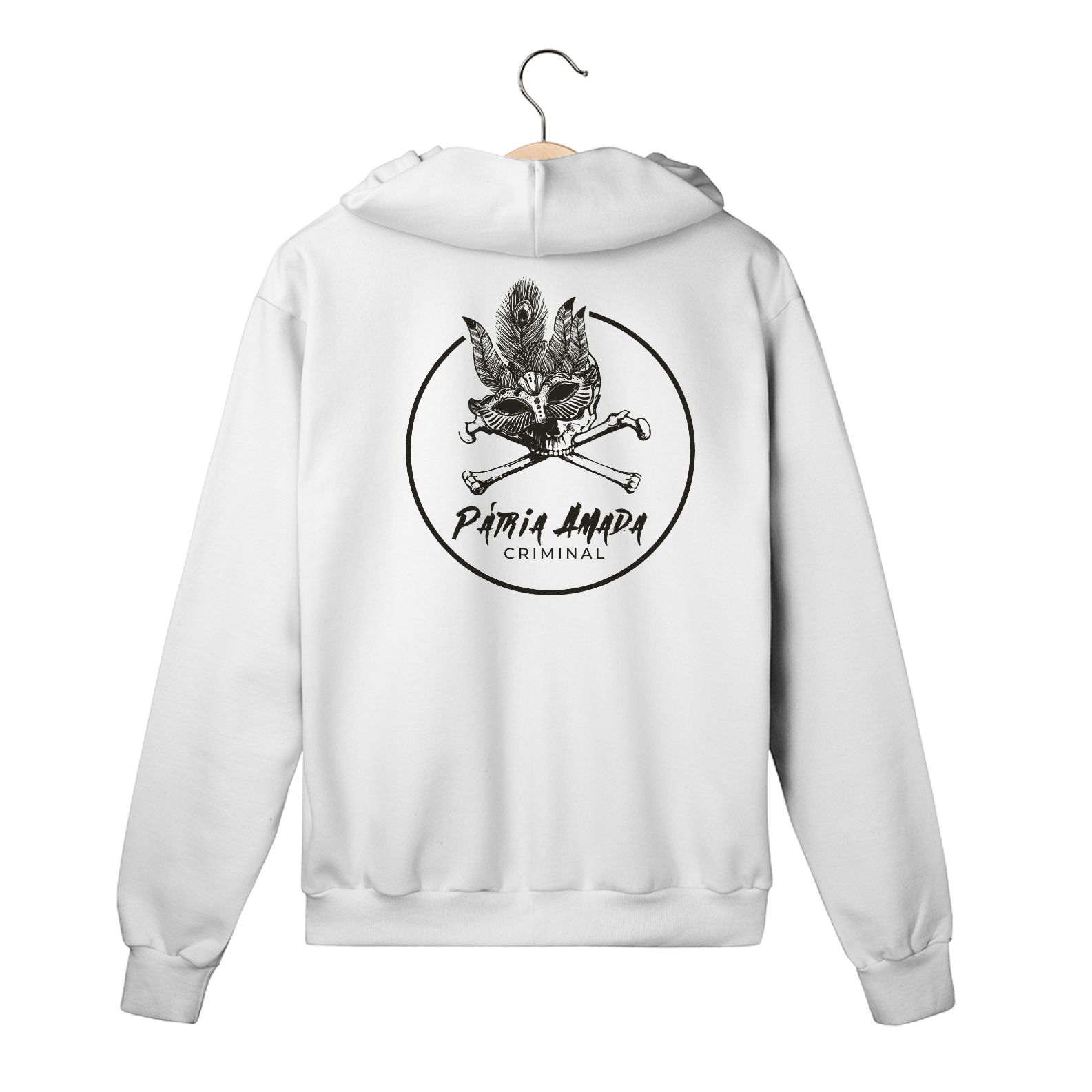 Moletom Zíper Logo Clássico