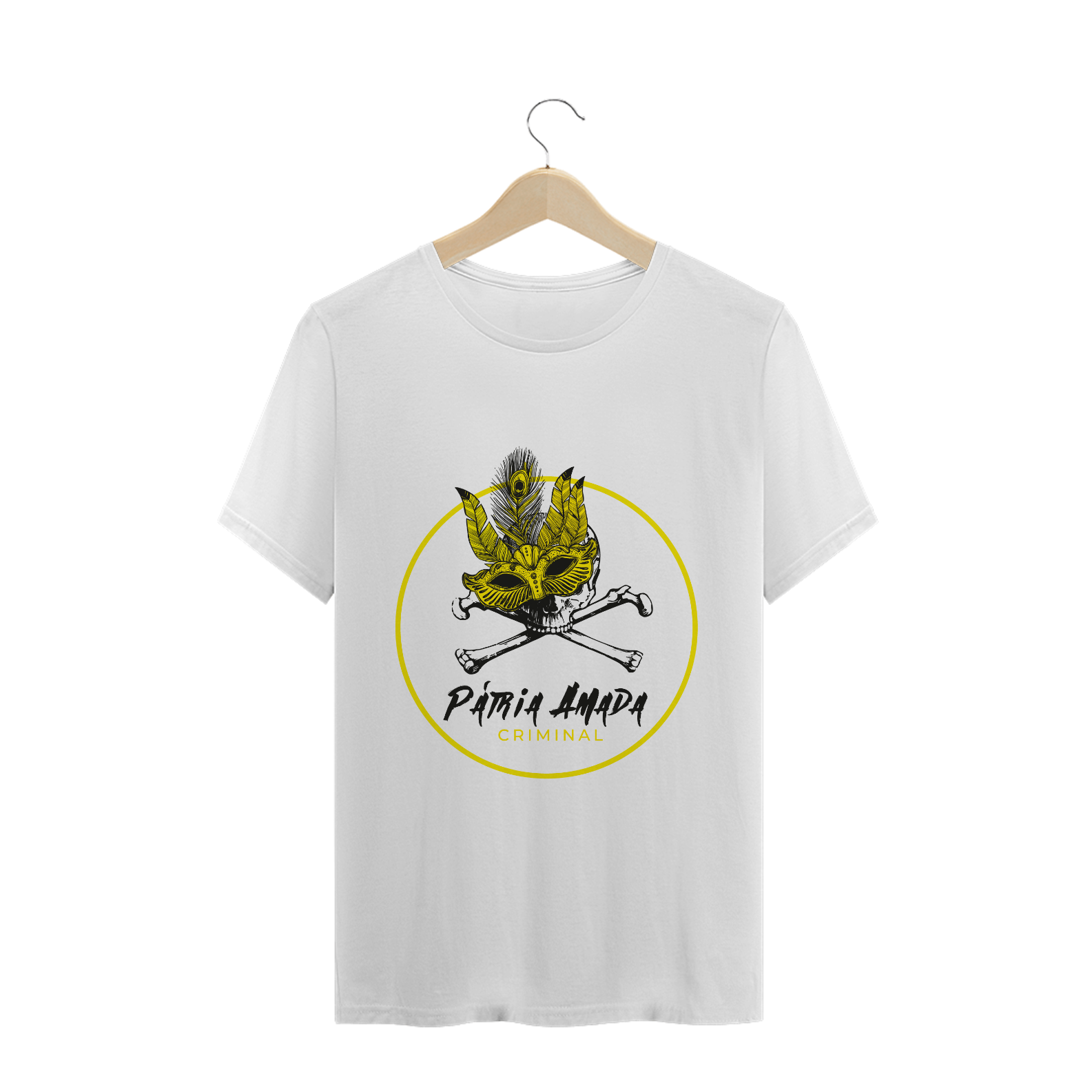 Camiseta clássica Pátria Amada Criminal