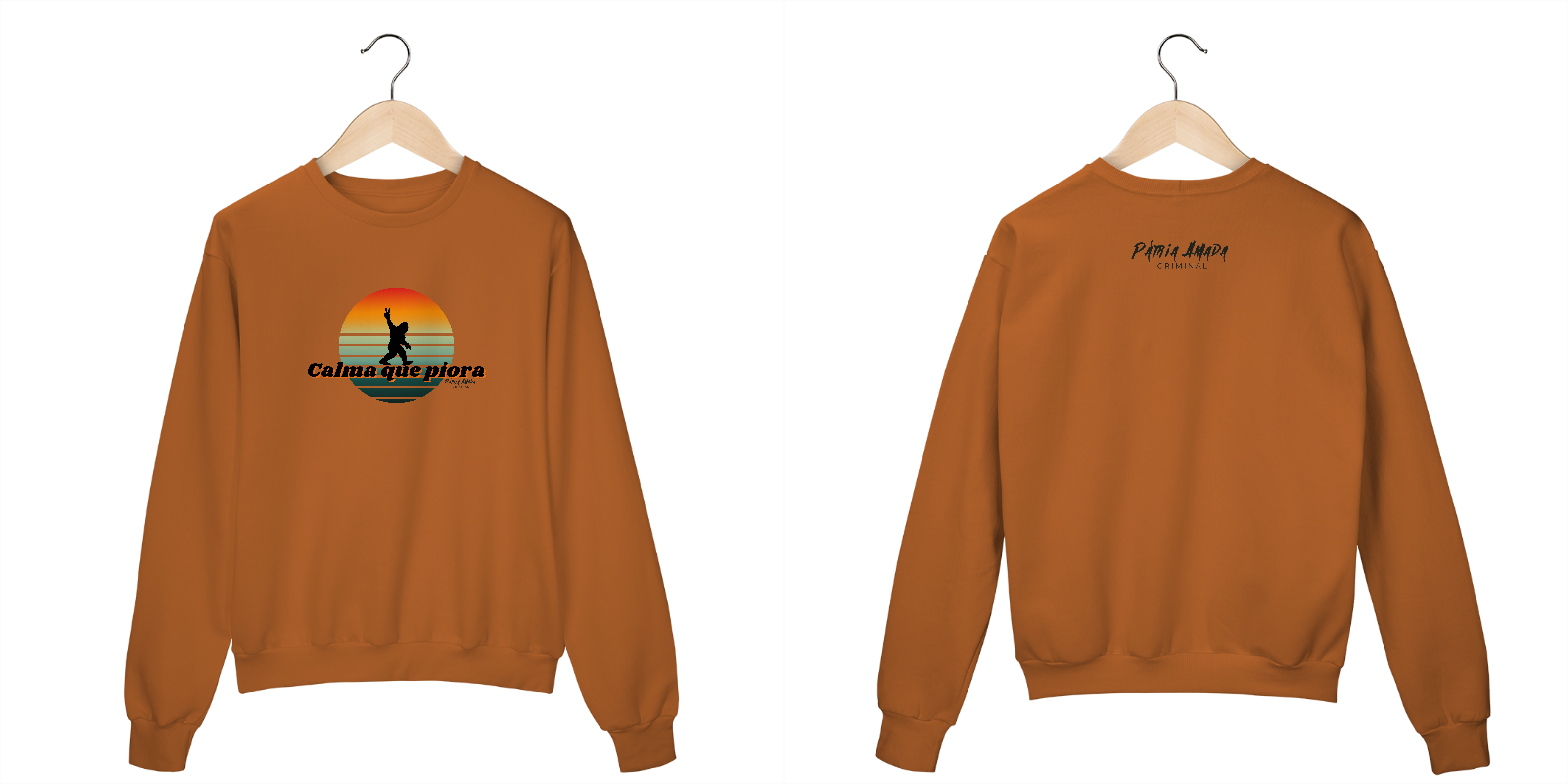 Moletom Simples Calma