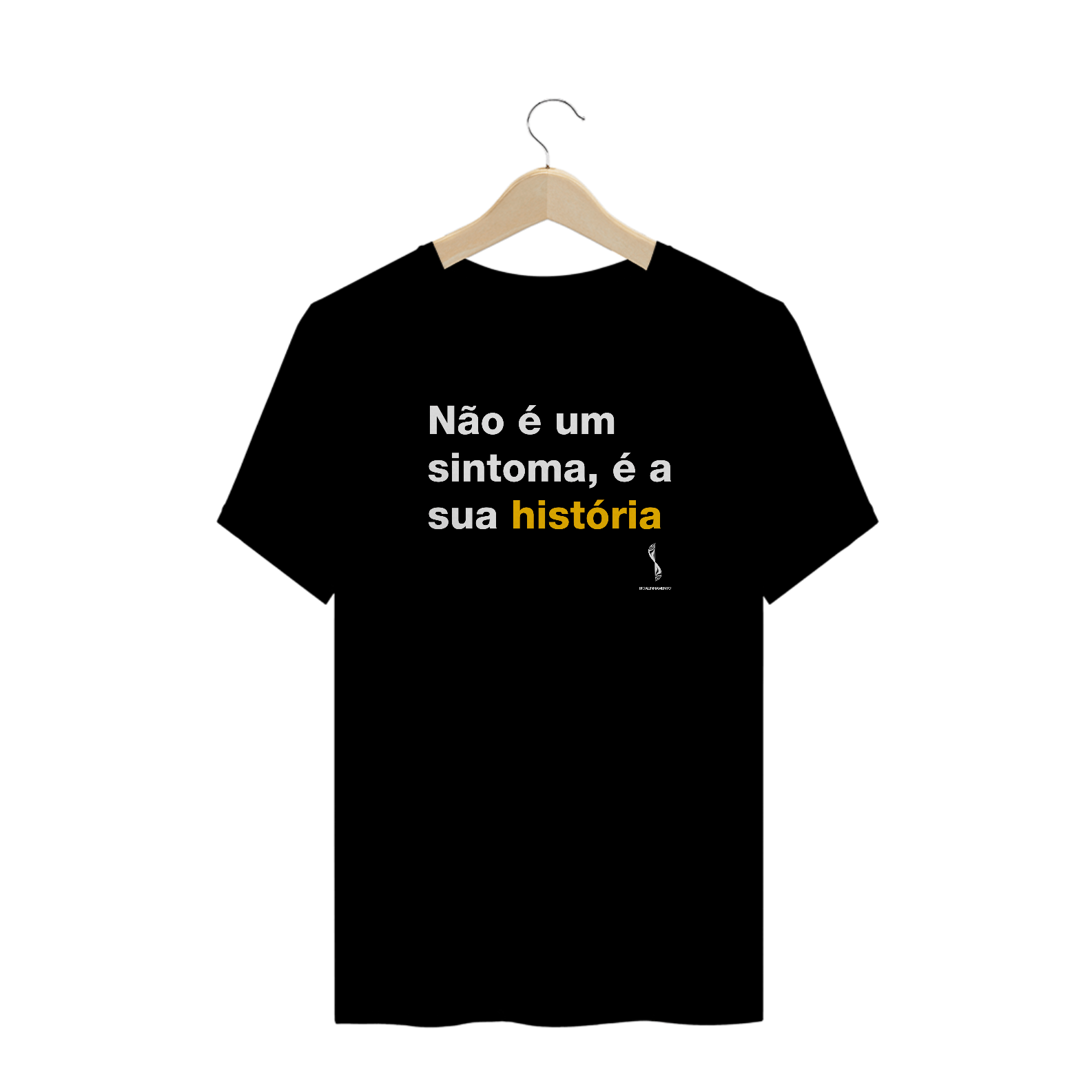 Não é um sintoma, é a sua história.