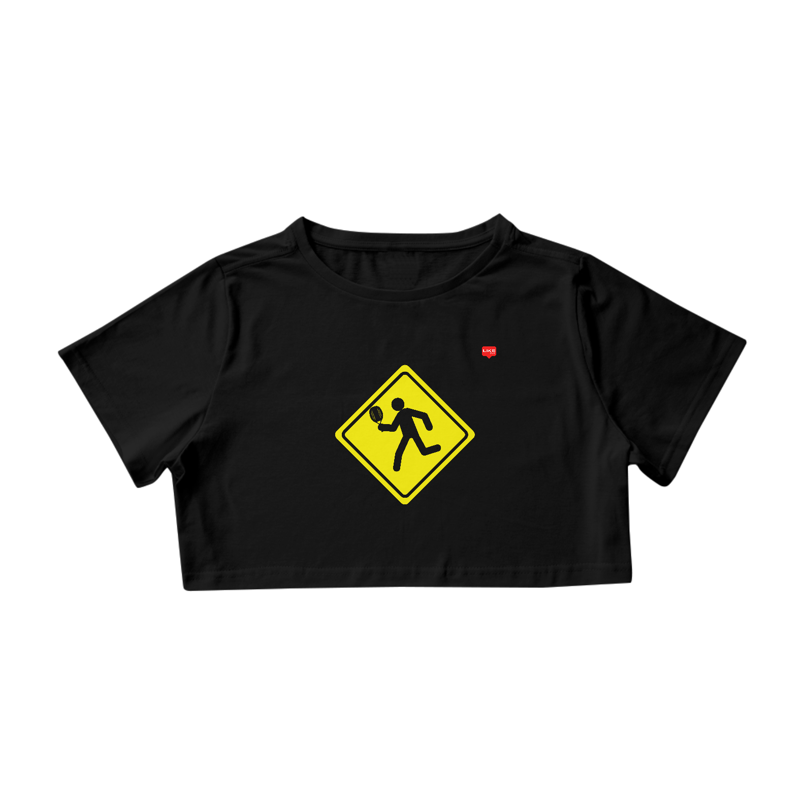 Cropped Beach Tennista Girl na área