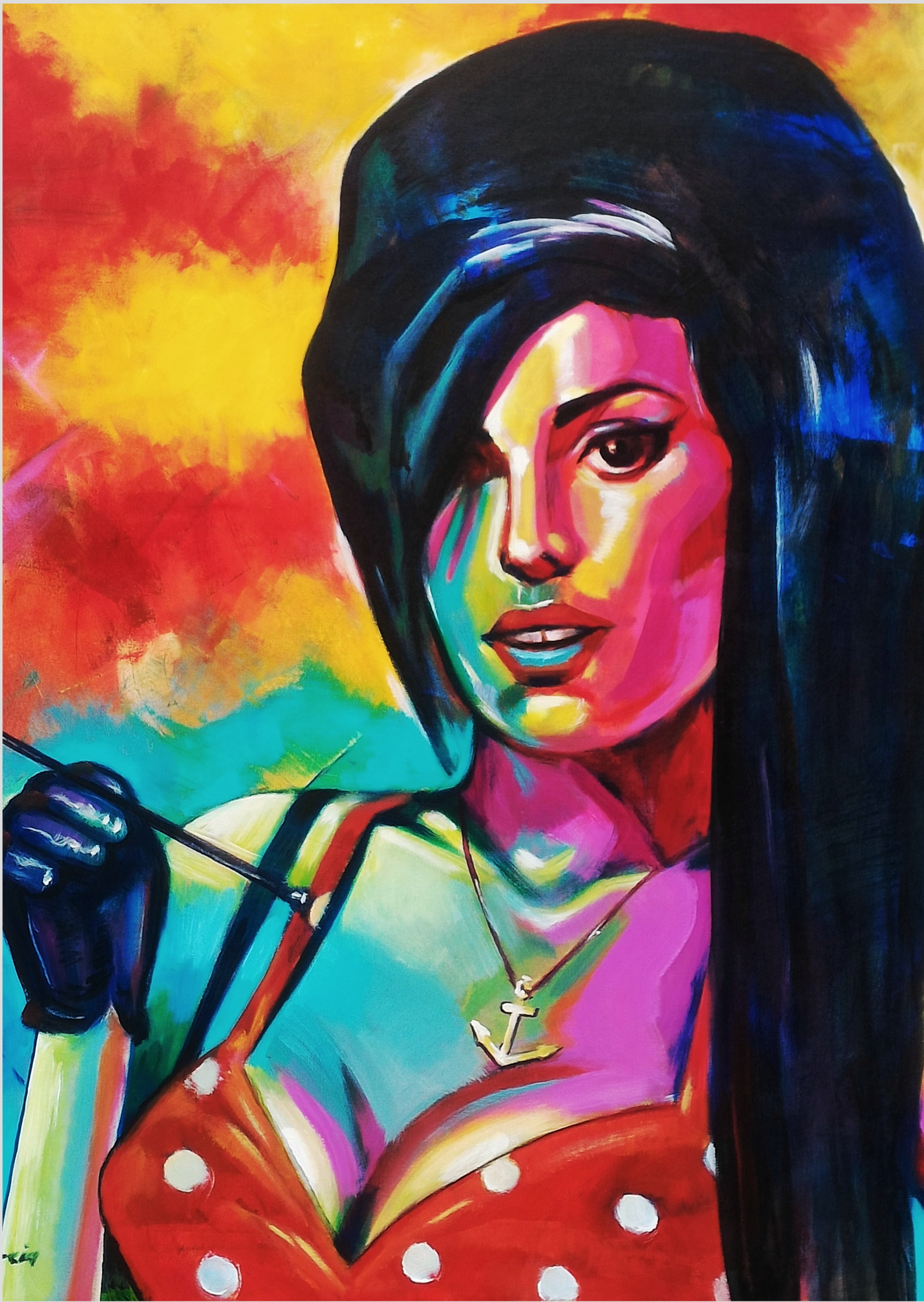 Print / Poster Amy Winehouse por Dario Correia
