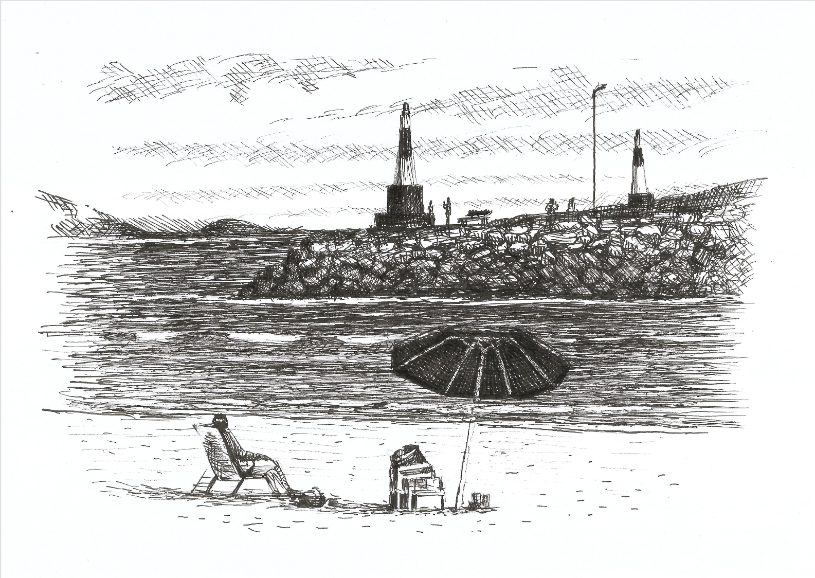 Print / Poster Lighthouse por Dario Correia