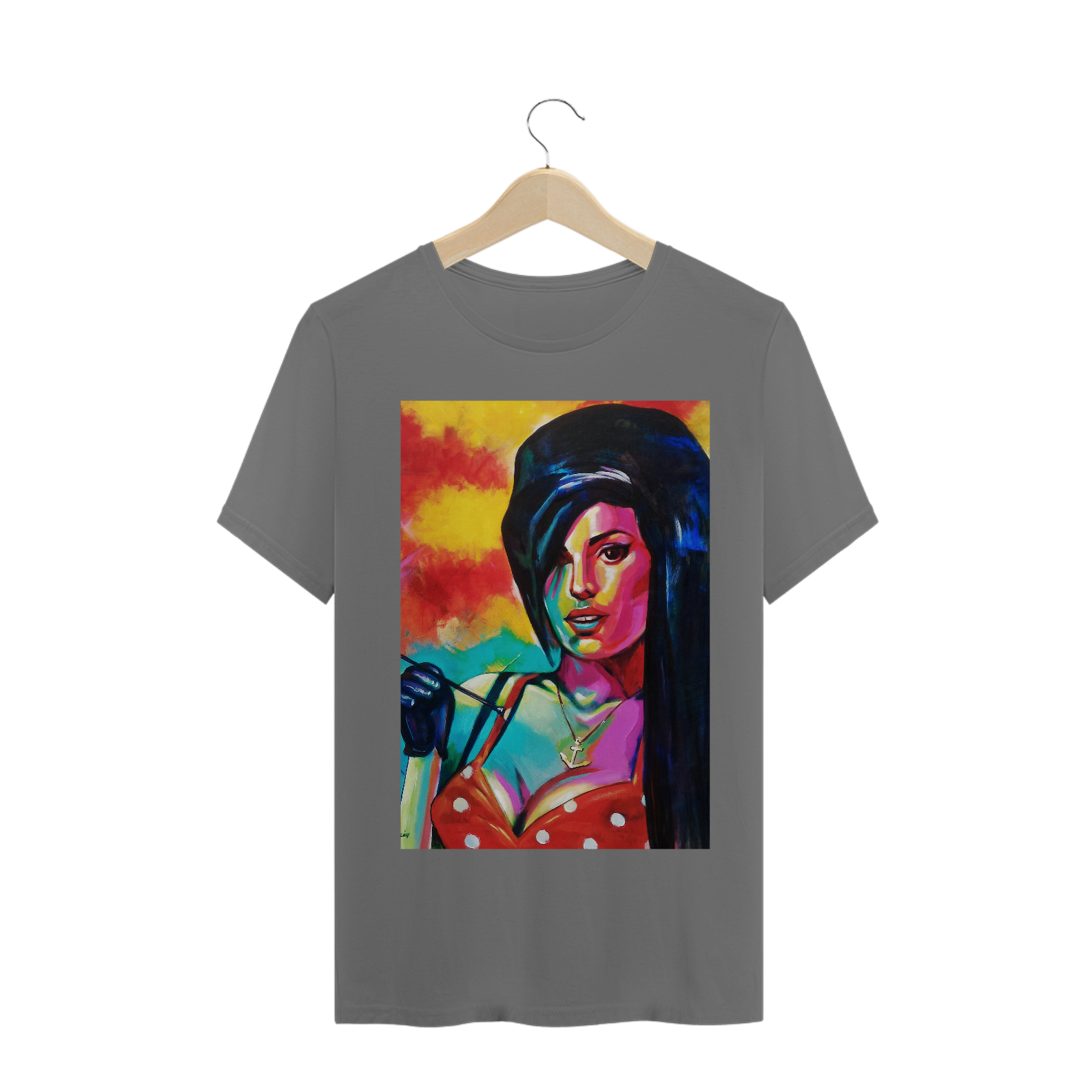 Camiseta Estonada Amy Winehouse por Dario Correia