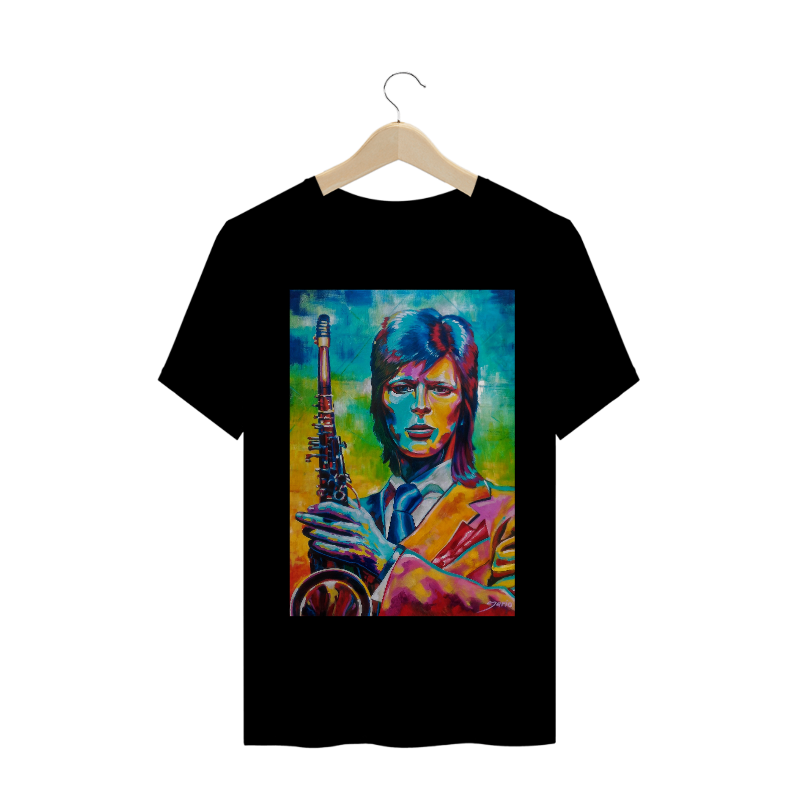 Camiseta Quality Bowie por Dario Correia