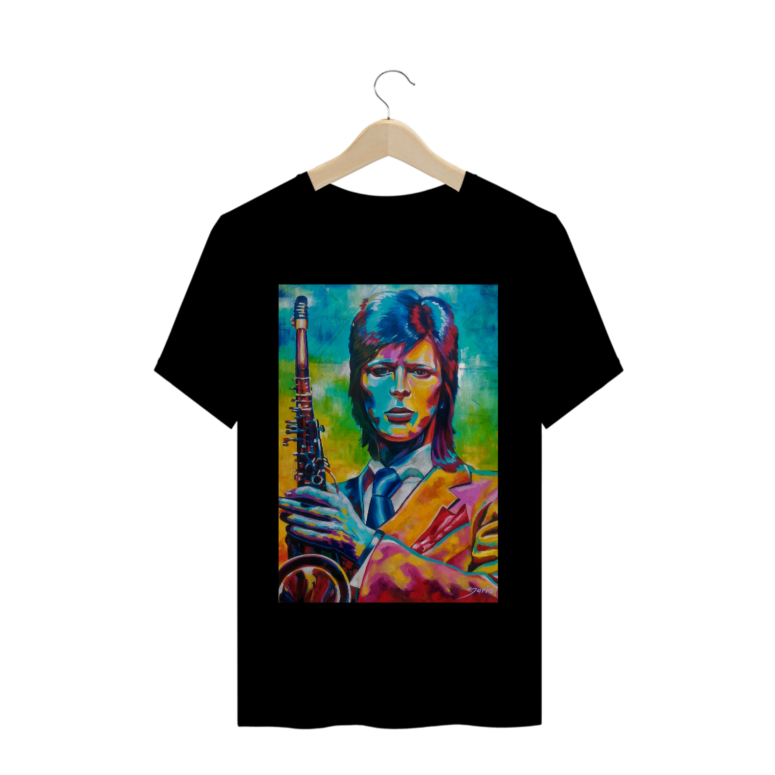 Camiseta PRIME David Bowie por Dario Correia