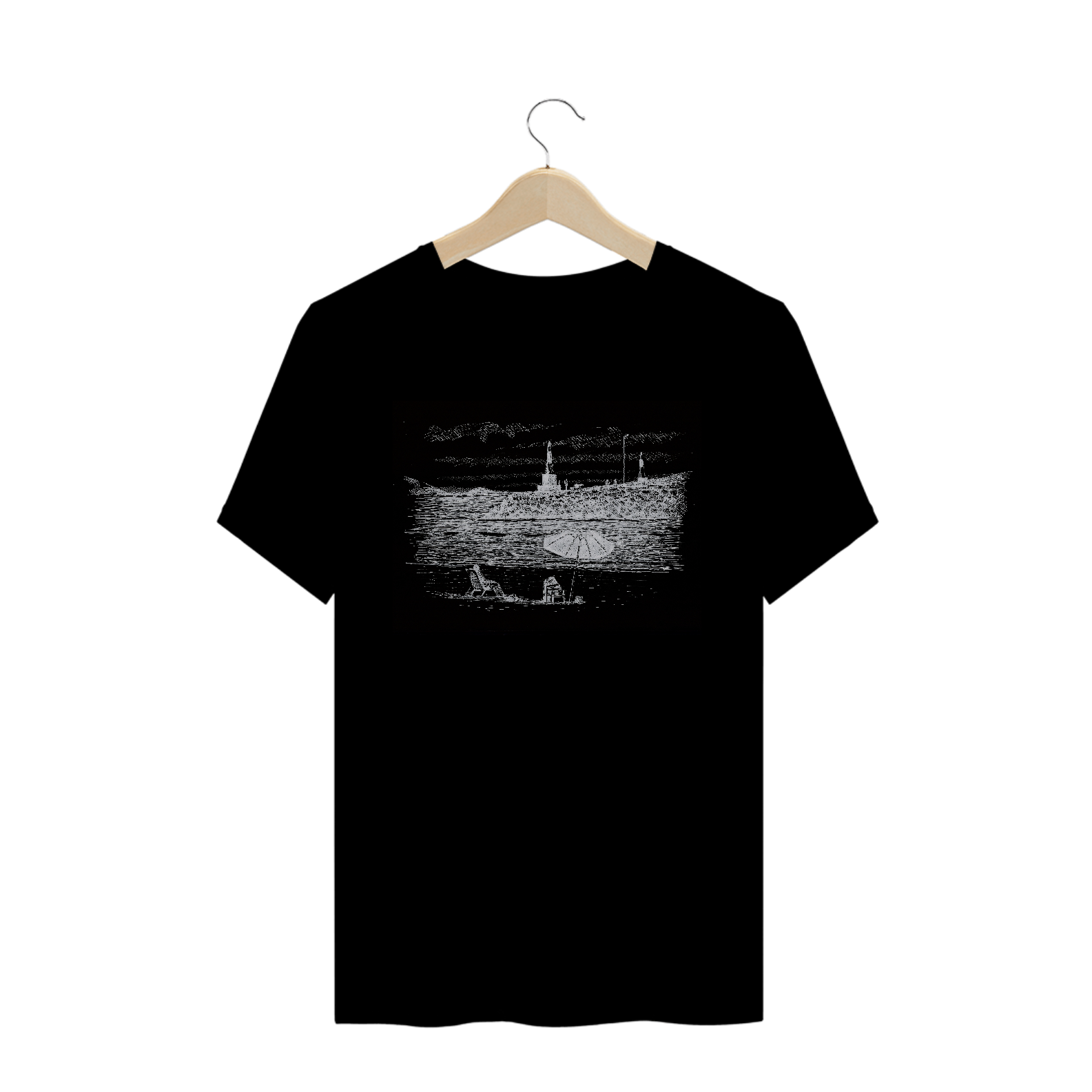 Camiseta PRIME Lighthouse Black por Dario Correia