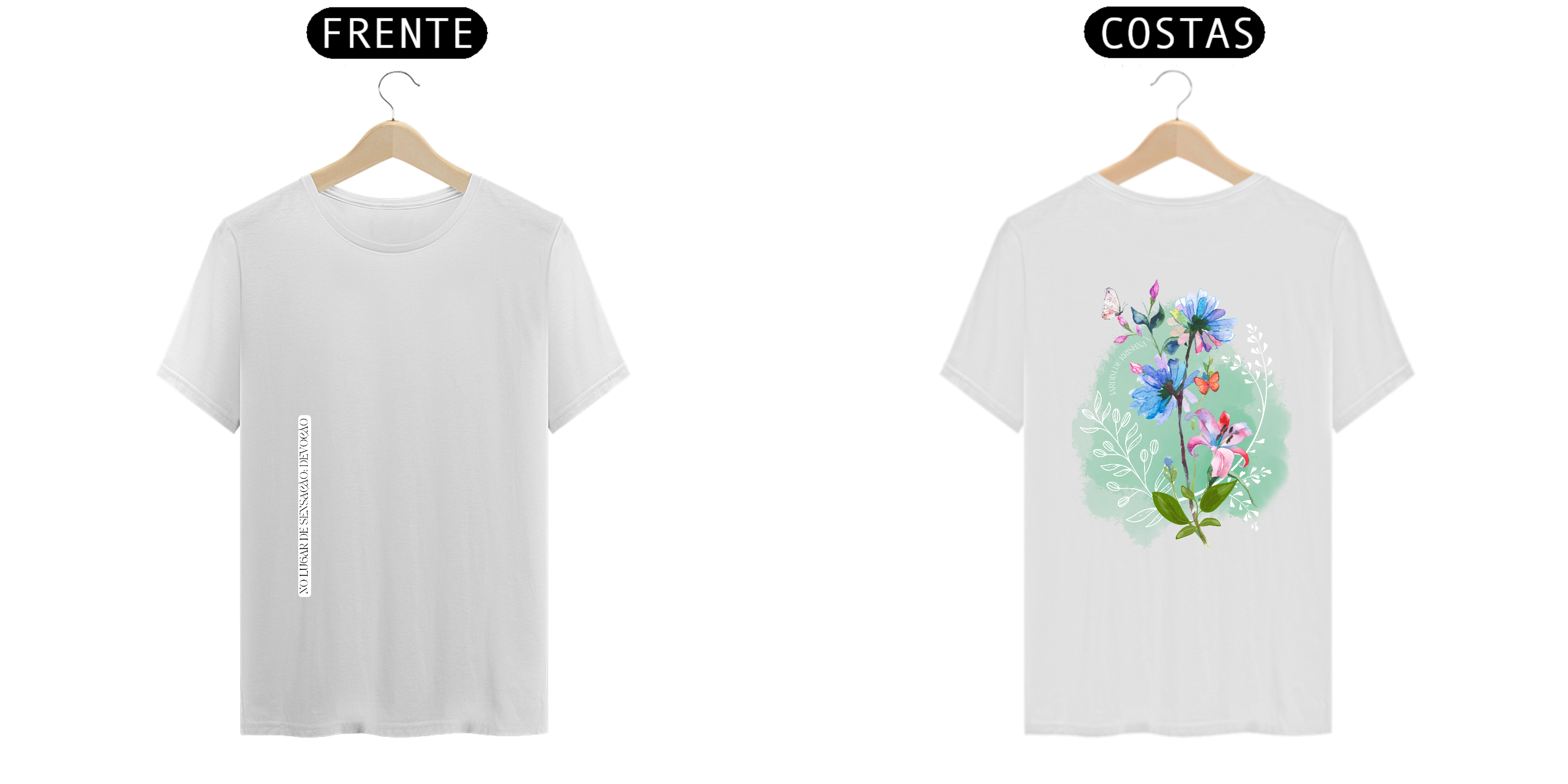 Nome do produto: T-shirt: Jardim de Krishna