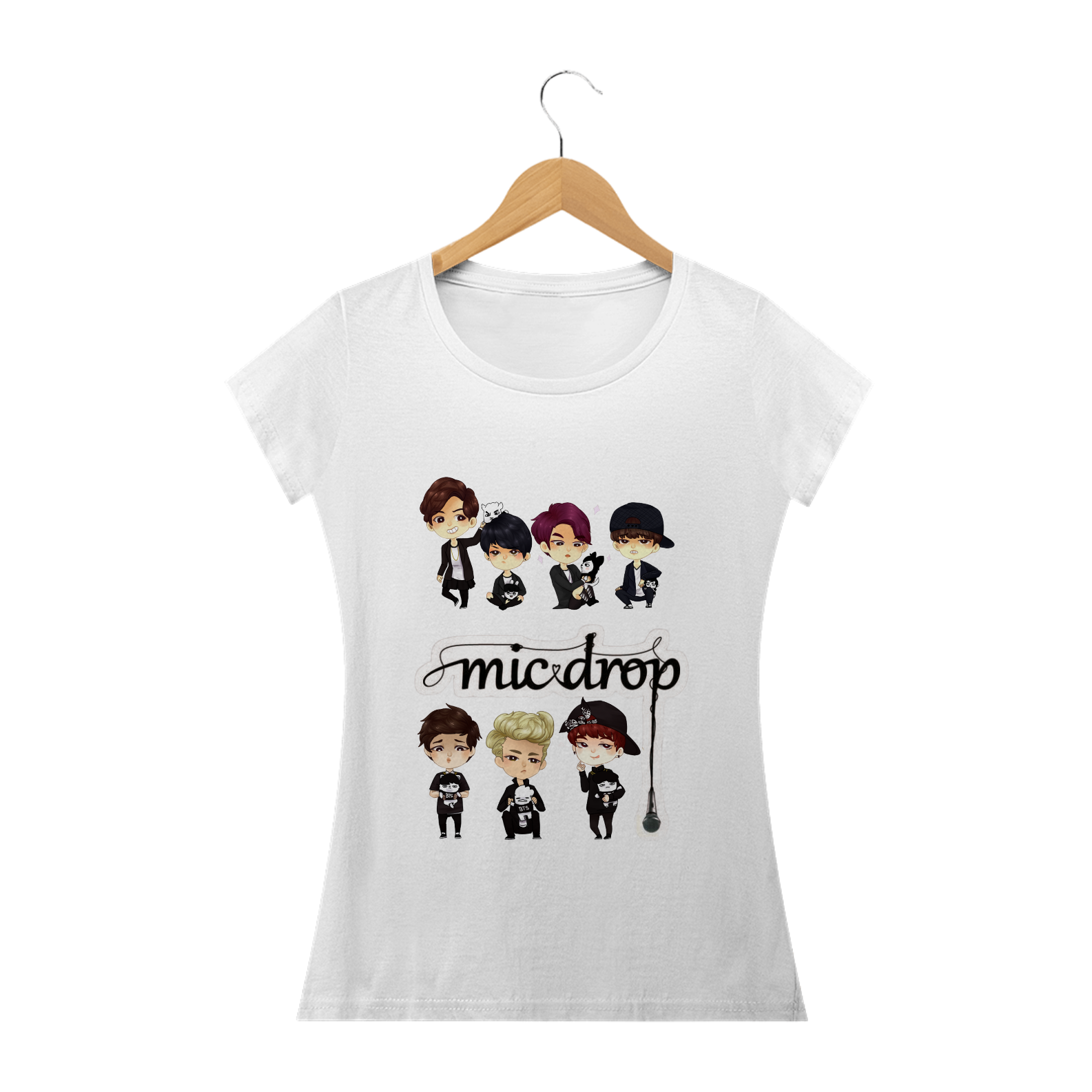 Nome do produto  Coleção Grupos KPop BTS MICDROP Tyni baby long classic cores