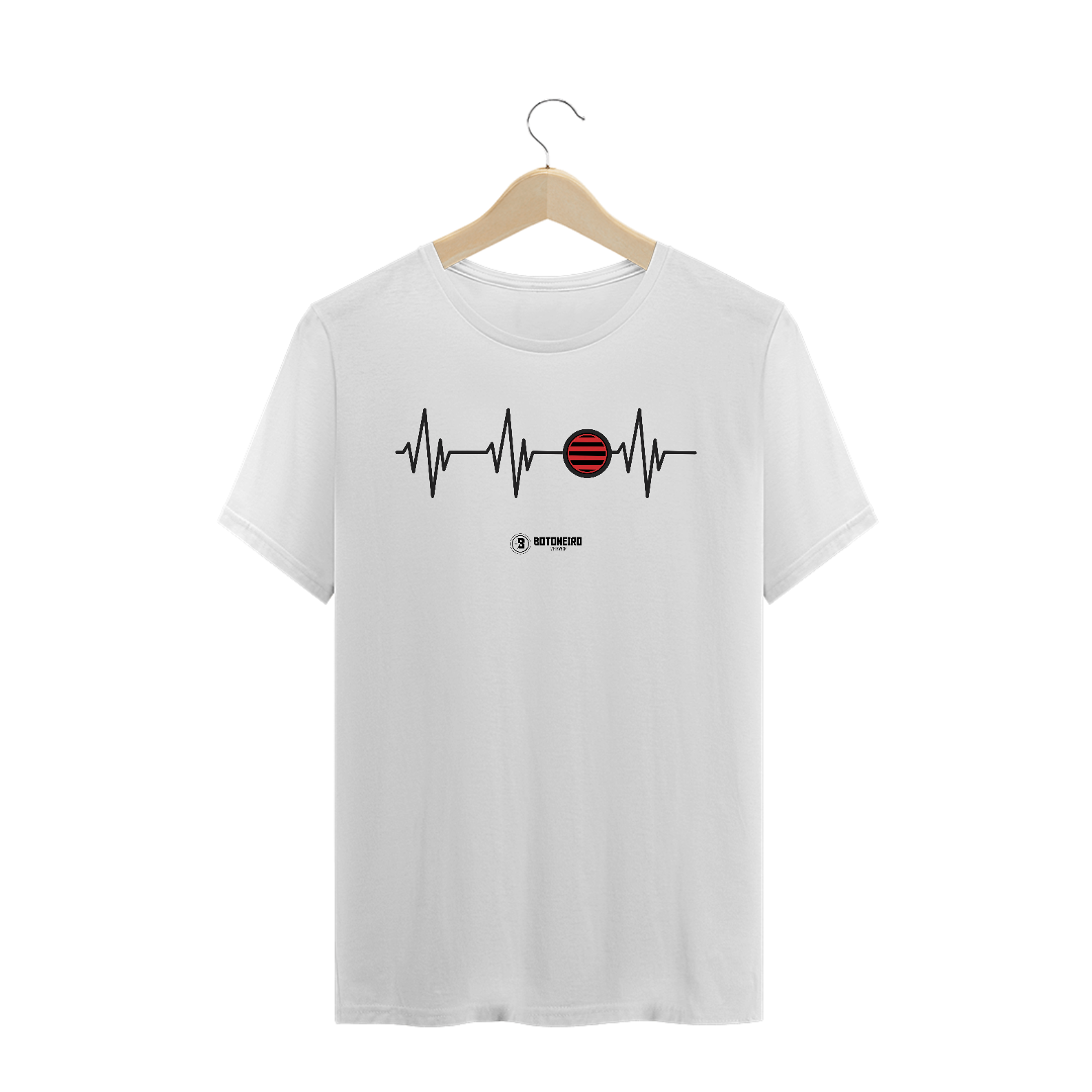T-shirt Eletrocardiograma Rubronegro 1