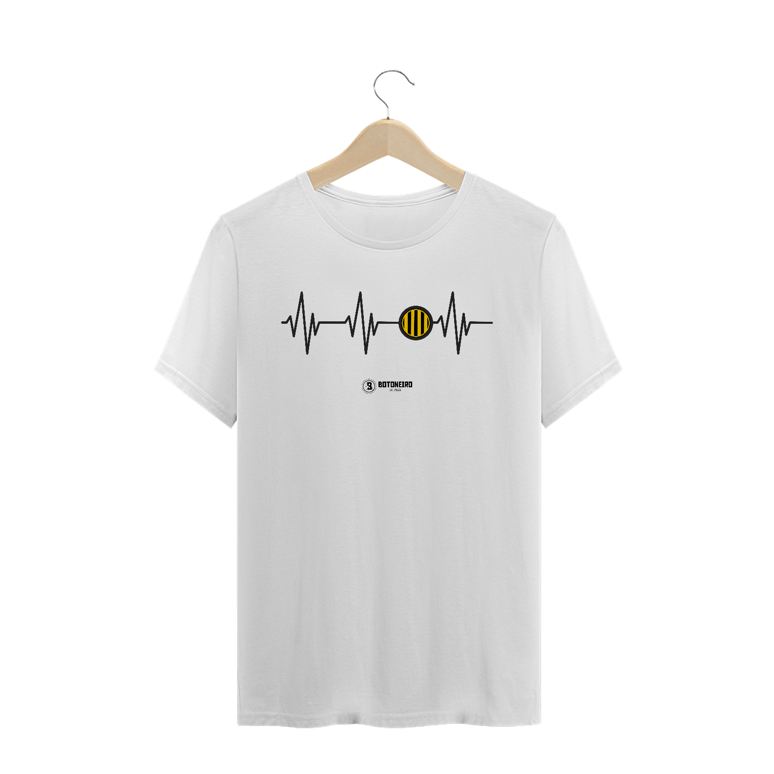 T-shirt Eletrocardiograma Aurinegro 1