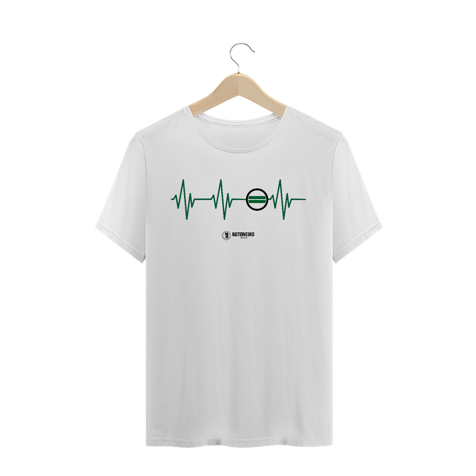 T-shirt Prime Eletrocardiograma Alviverde