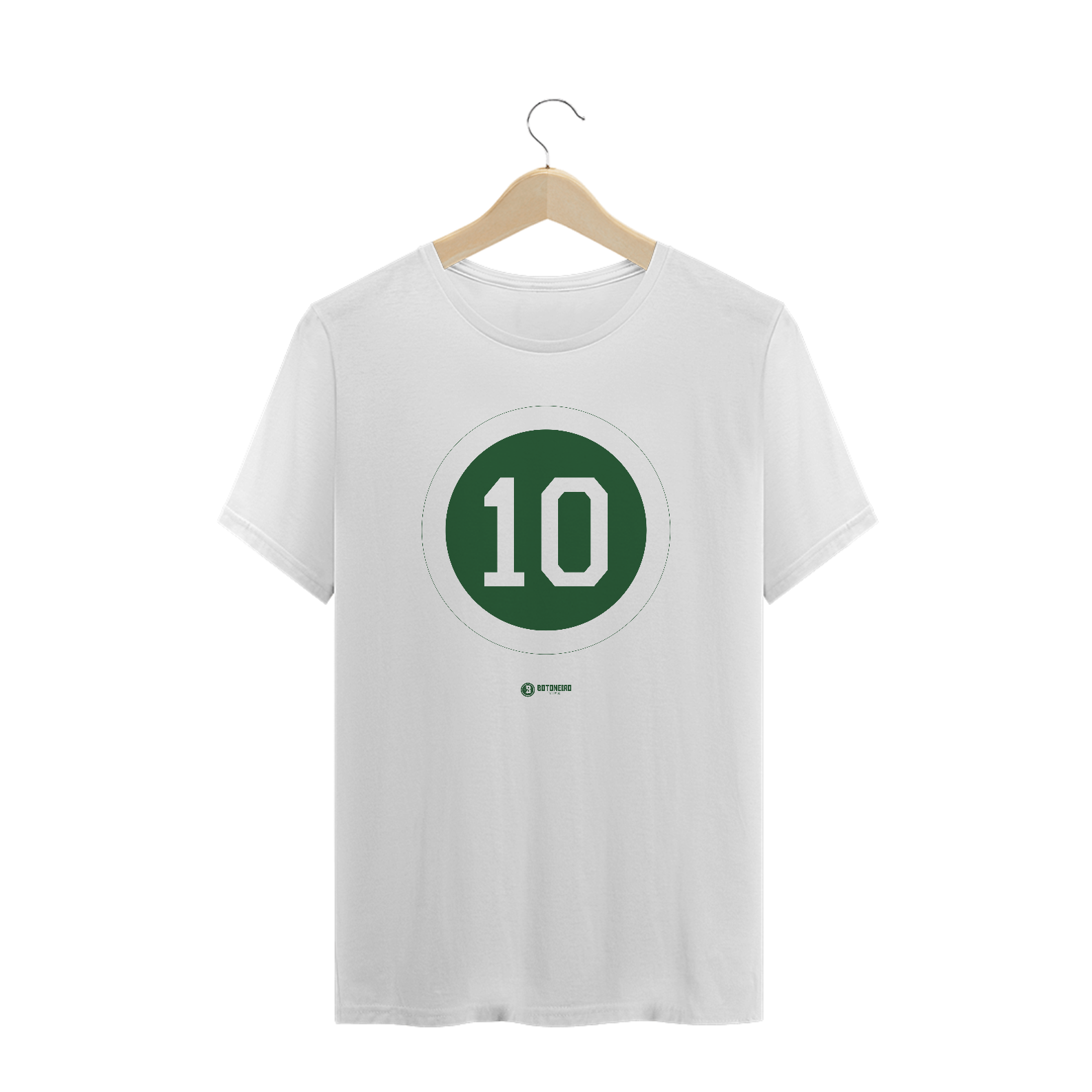 T-shirt Prime Botão Alviverde