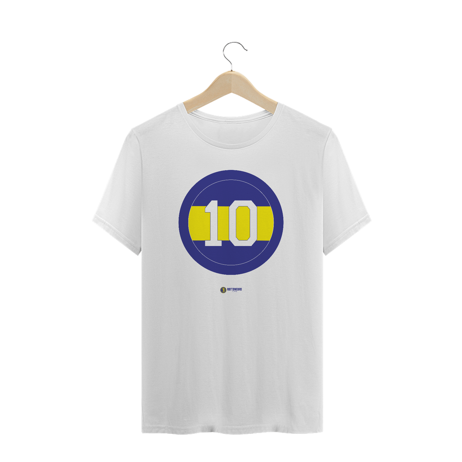 T-shirt Prime Botão Auriazul