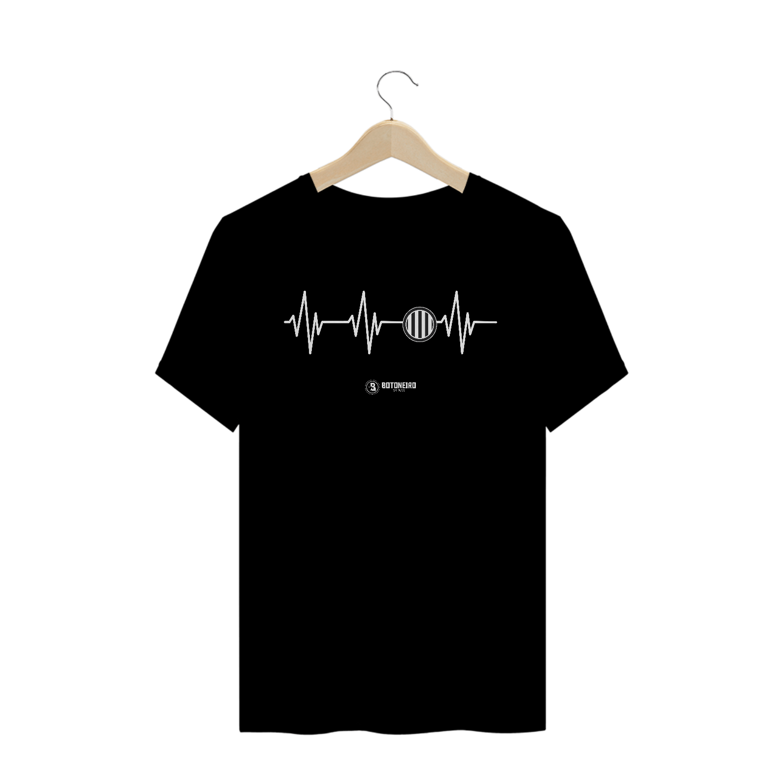 T-shirt Eletrocardiograma Alvinegro 1
