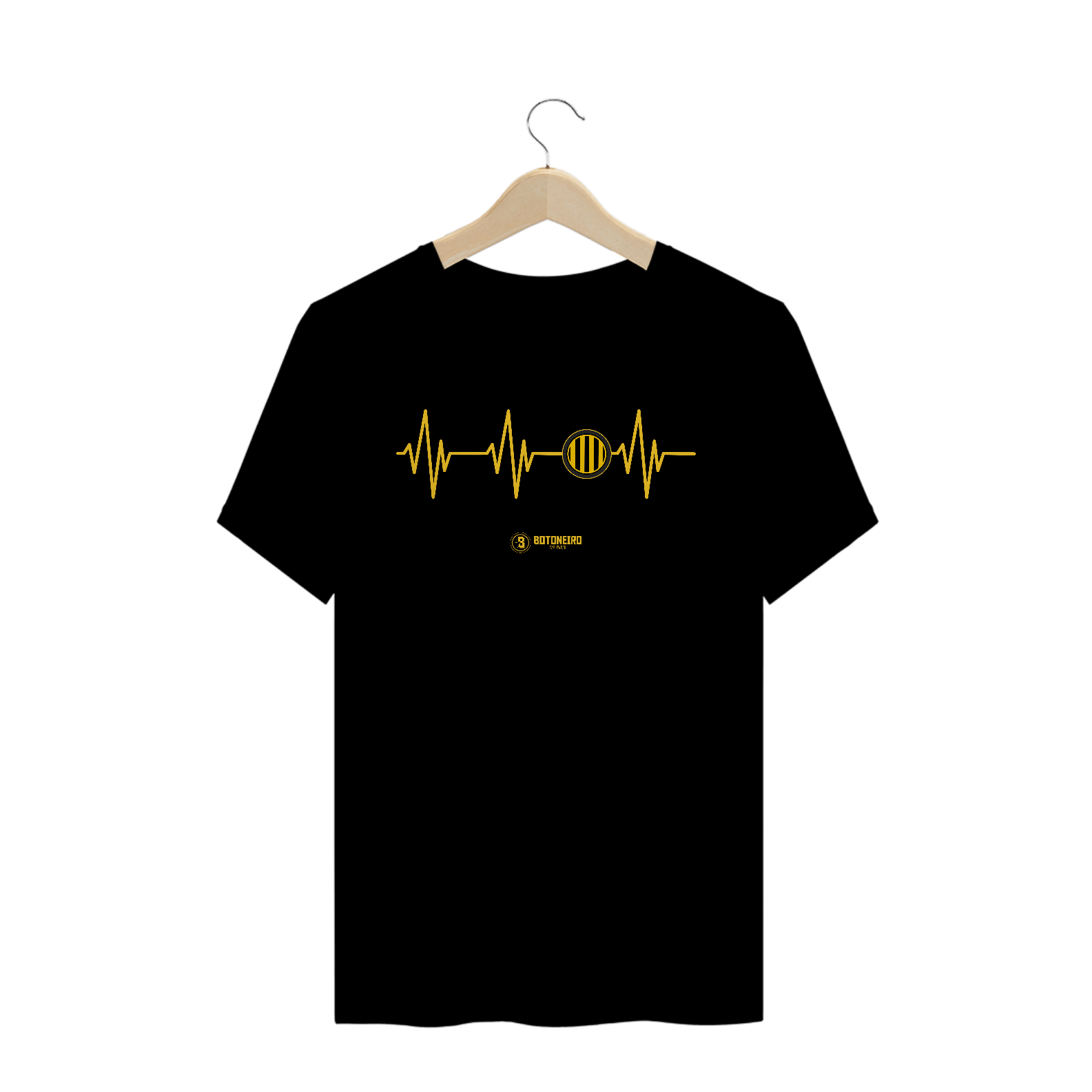 T-shirt  Eletrocardiograma Aurinegro 1