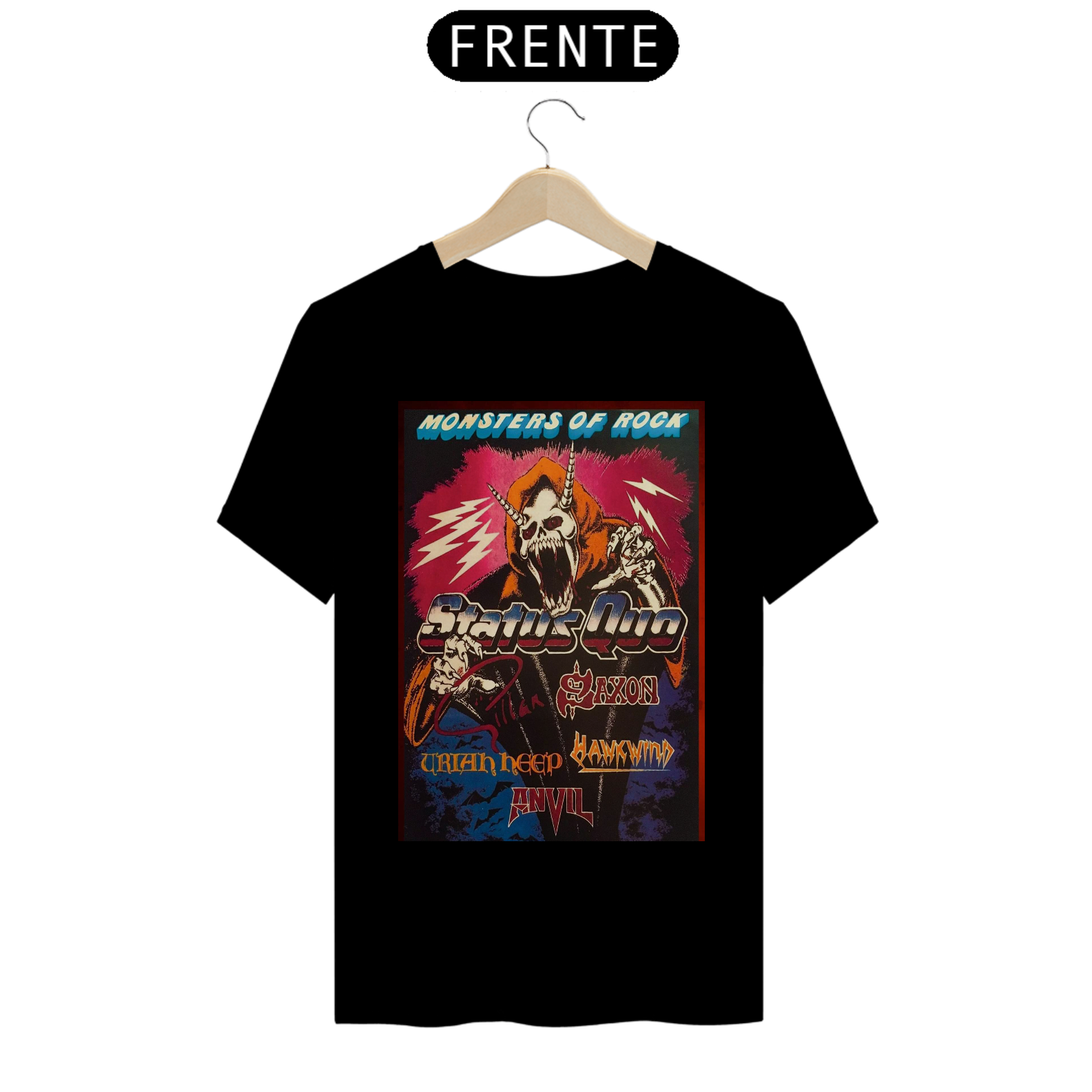 Monsters of Rock, Status Quo, Saxon, Uriah Heep, Gillan, Hawkwind, Anvil