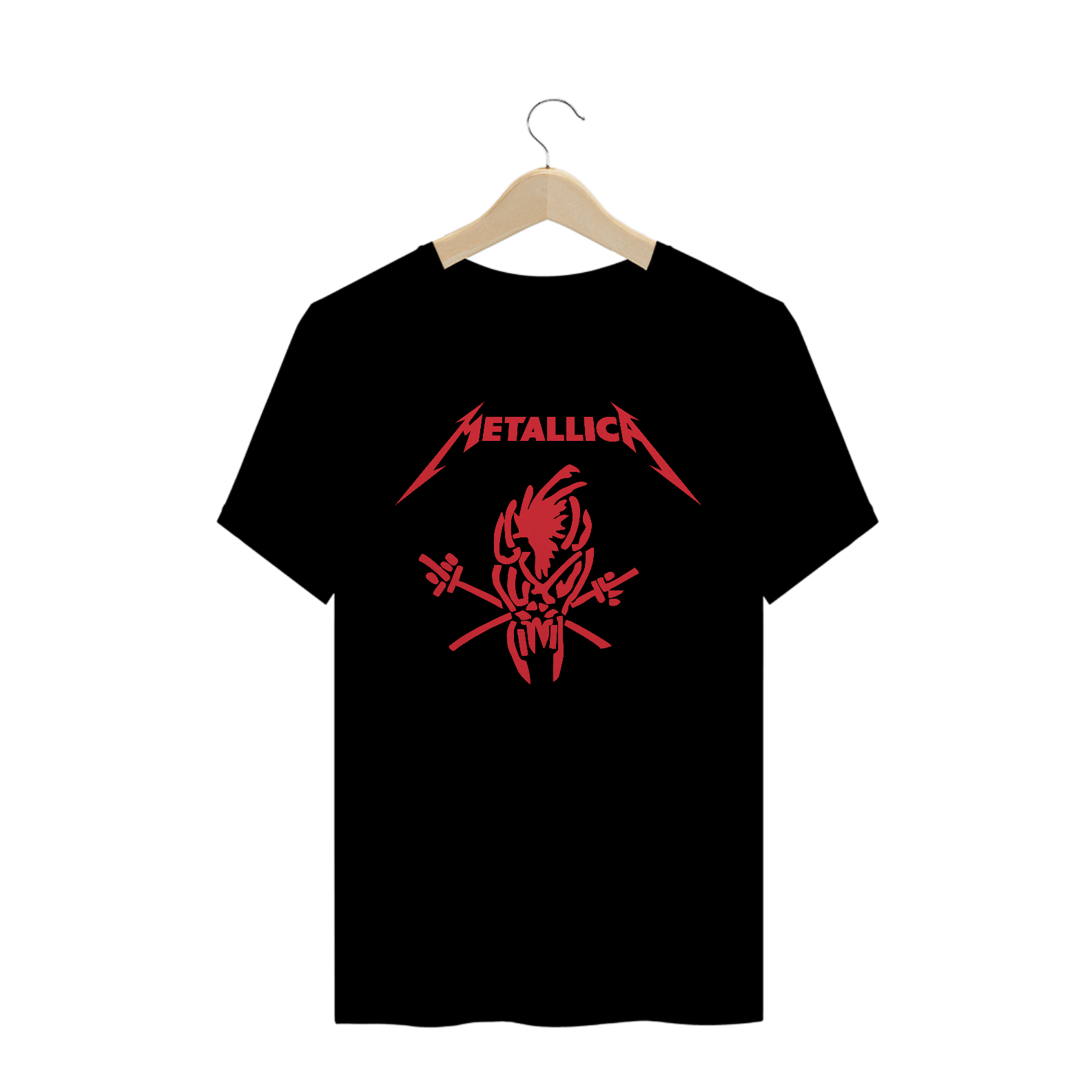 Nome do produto: Camiseta Premium Metallica Bones Skull 