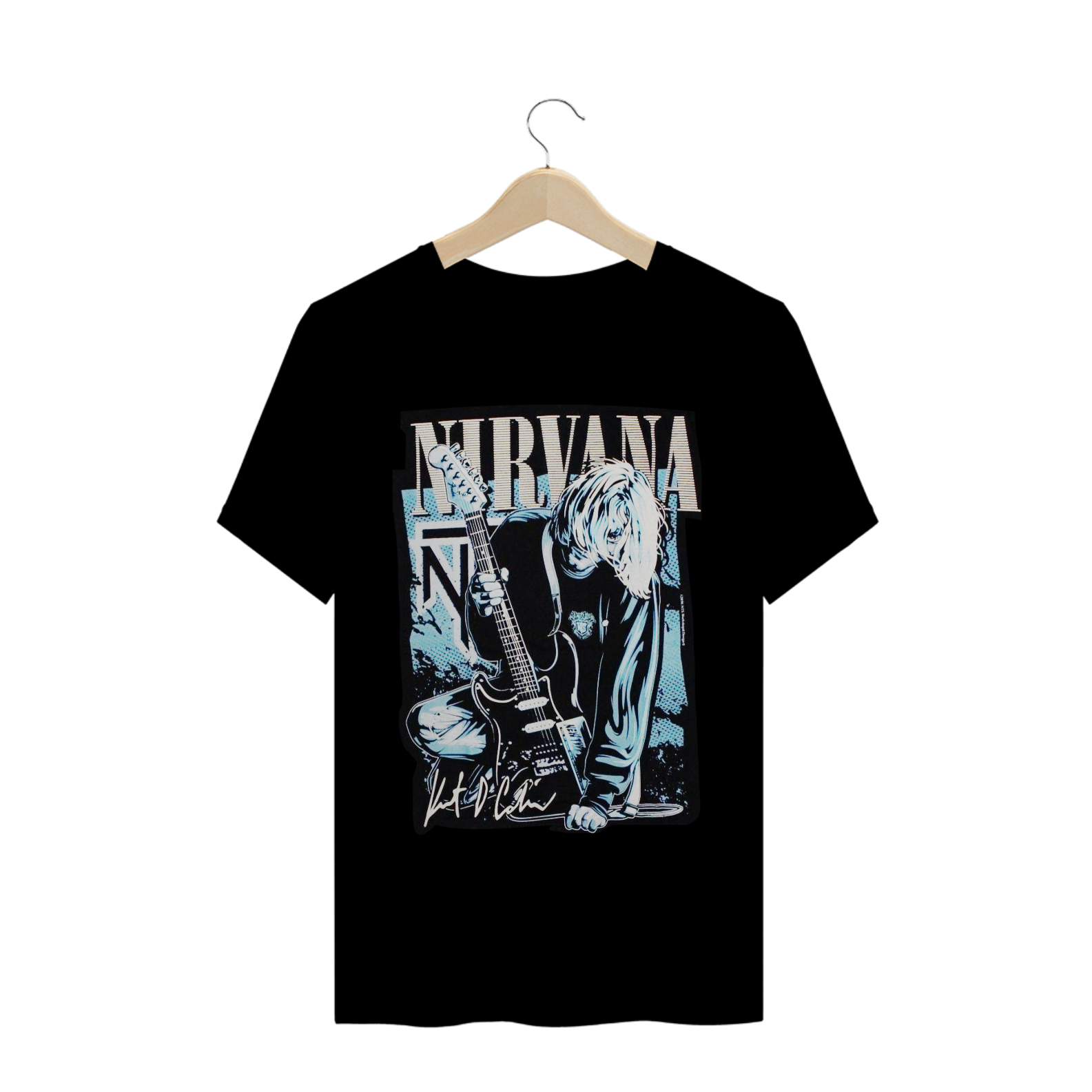 Camiseta Premium Nirvana Kurt Cobain 