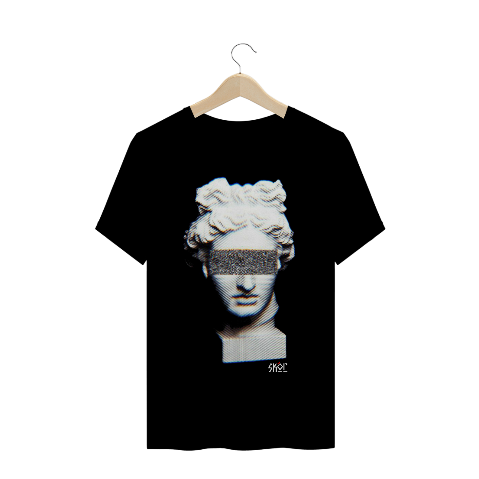 Camiseta Premium Estatua Da Vinci 
