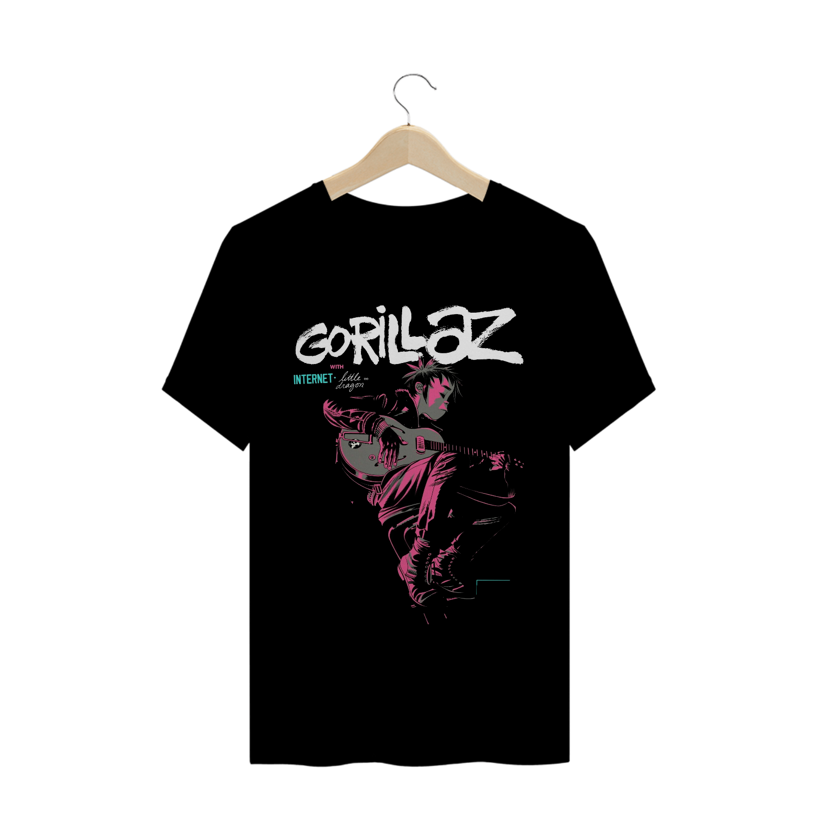 Camiseta Premium Gorillaz Skor 