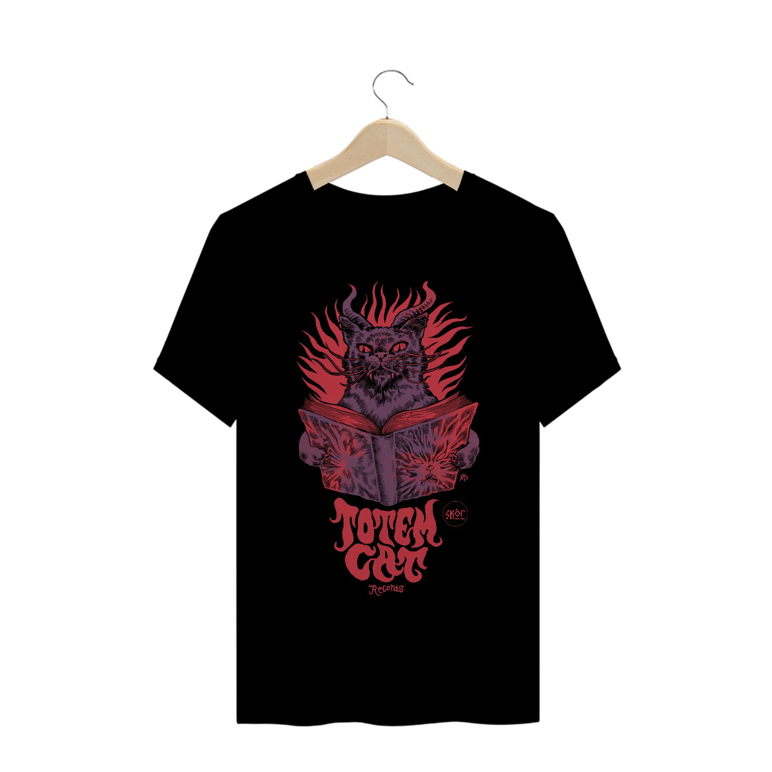 Camiseta Quality Unissex Devil Cat