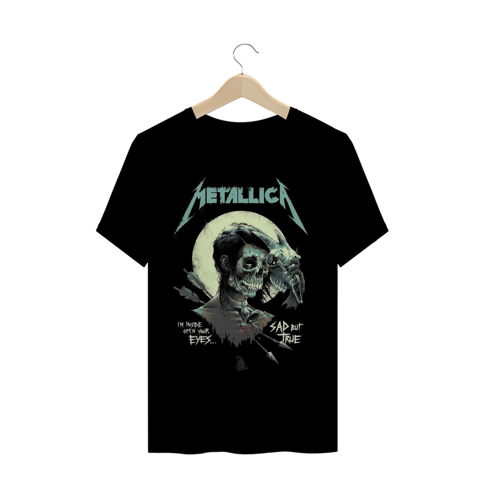 Camiseta Premium Metallica Sad But True 