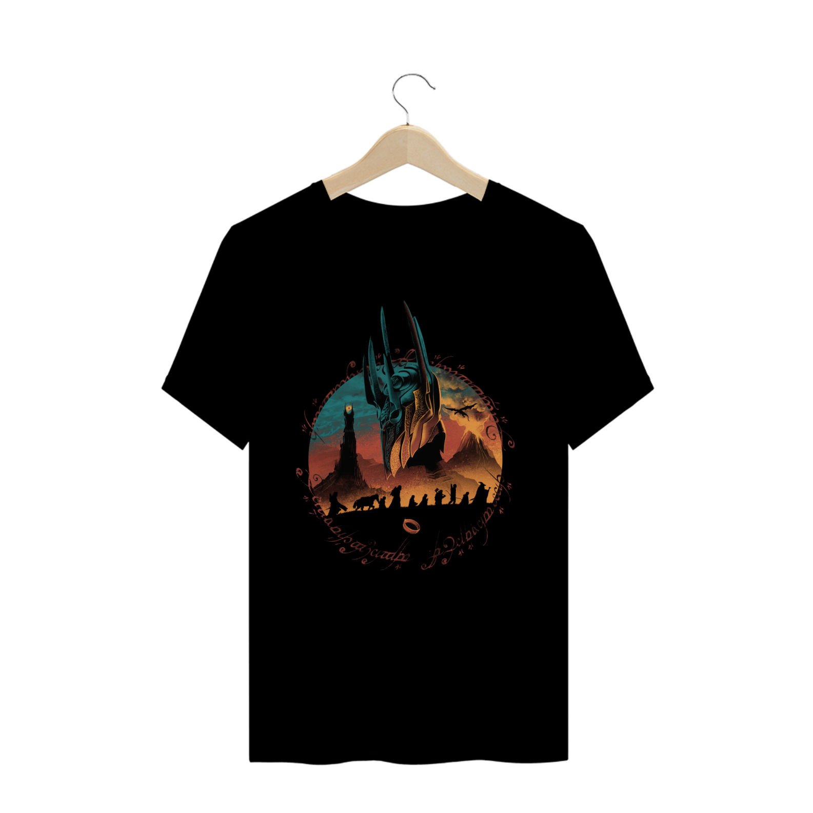 Camiseta Premium Sauron Senhor dos Aneis 