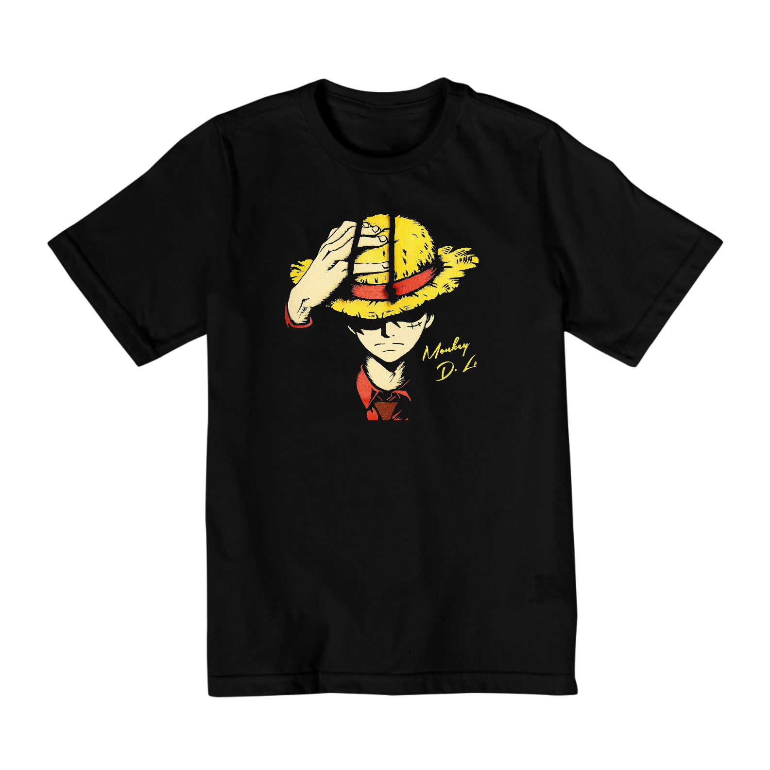 Camiseta Infantil Luffy One Piece 
